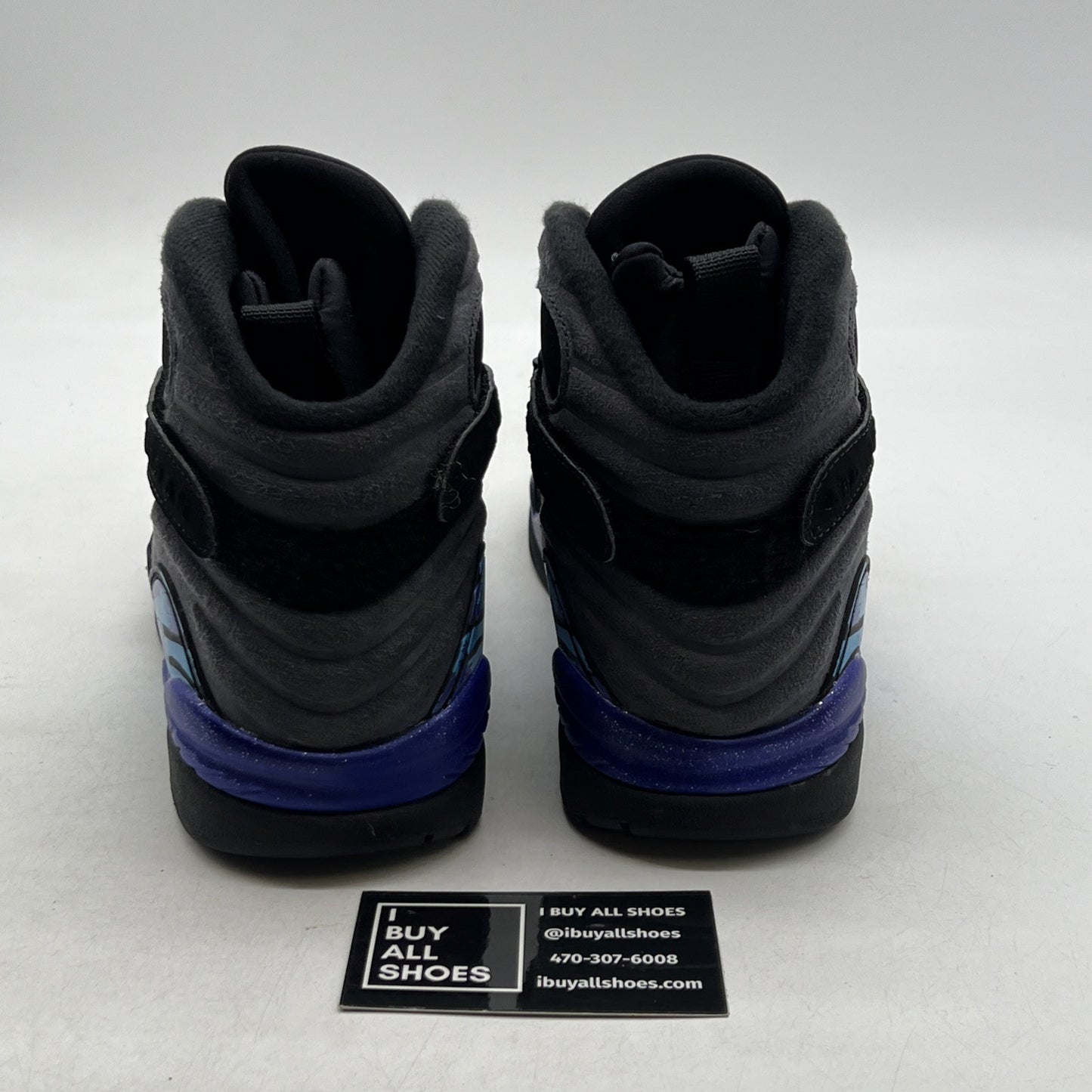 Size 9 - Air Jordan 8 Retro Aqua 2015 (305381-025)