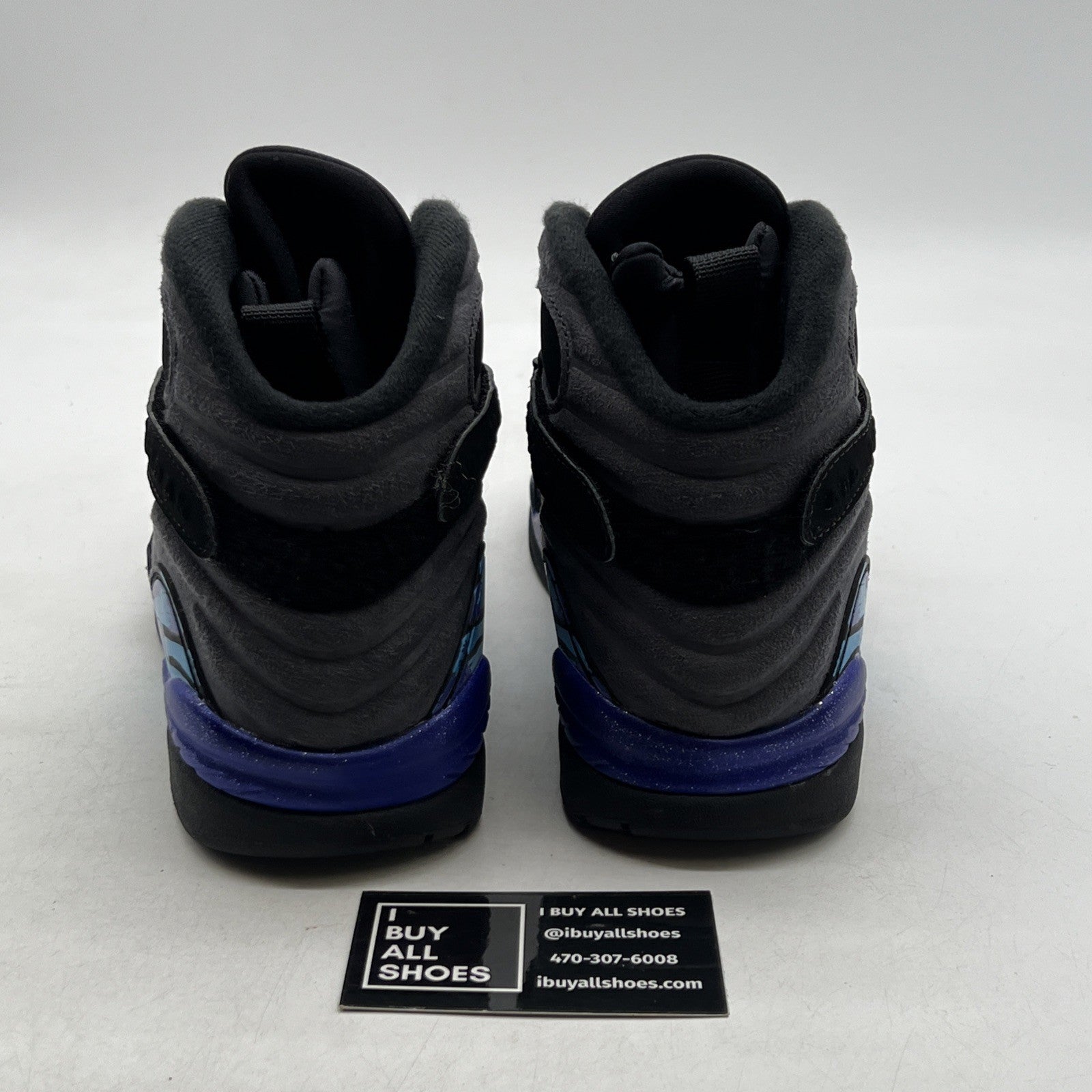 Size 9 - Air Jordan 8 Retro Aqua 2015 (305381-025)