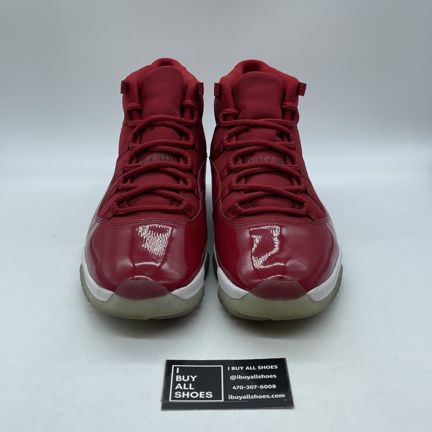 Size 12 - Jordan 11 Retro High Win Like '96 Red Suede Leather (378037-623)