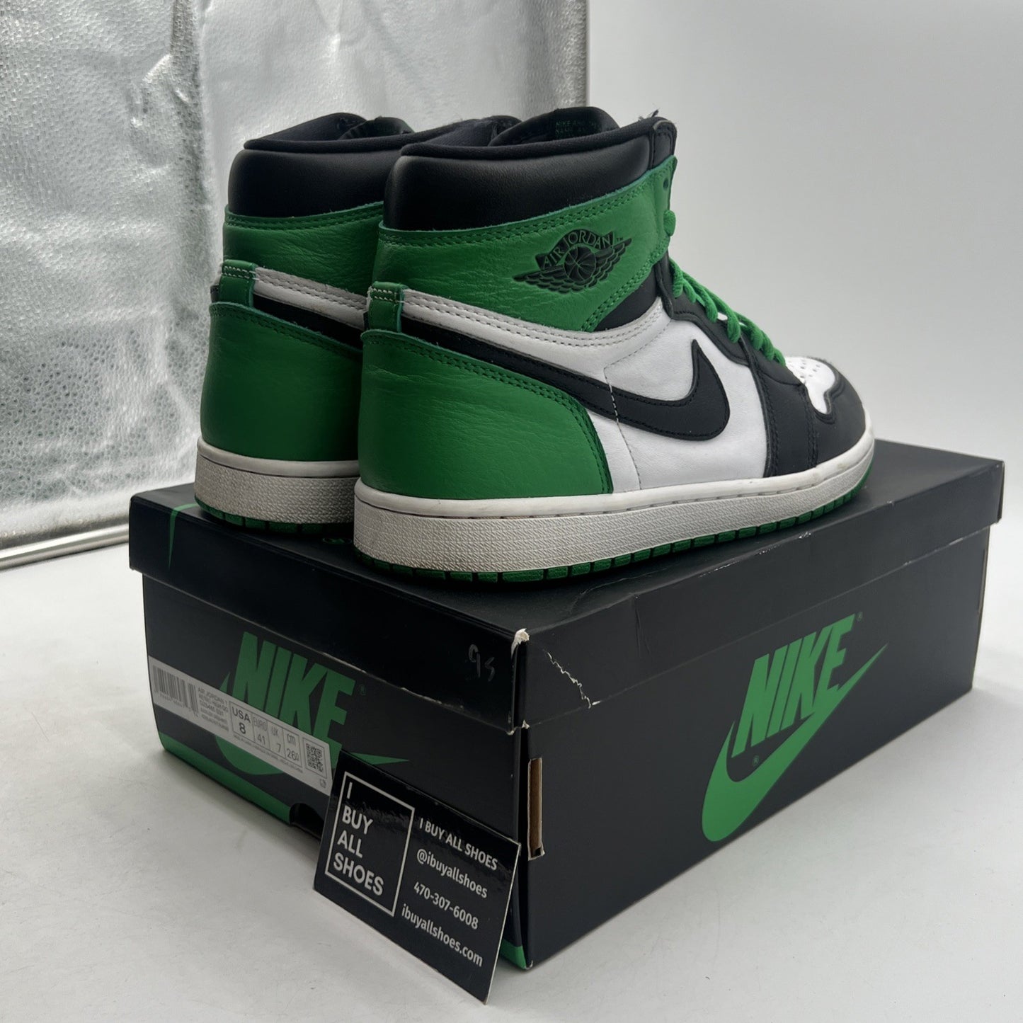 Size 8 - Air Jordan 1 Retro OG High Lucky Green (DZ5485-031)