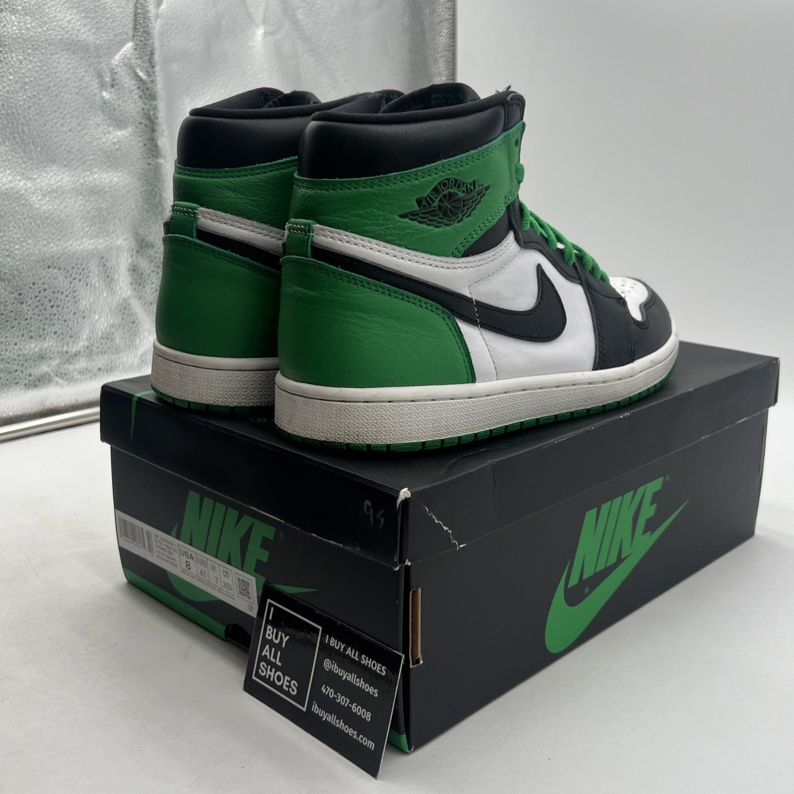 Size 8 - Air Jordan 1 Retro OG High Lucky Green (DZ5485-031)