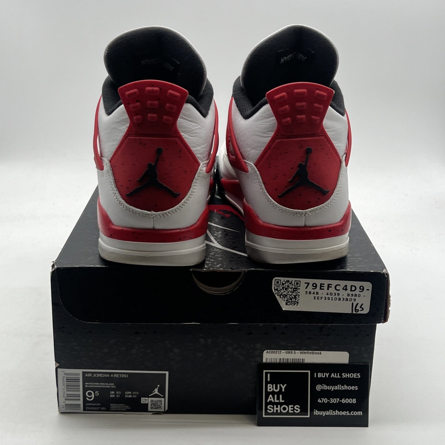 Size 9.5 - Air Jordan 4 Retro Mid Red Cement (DH6927-161)