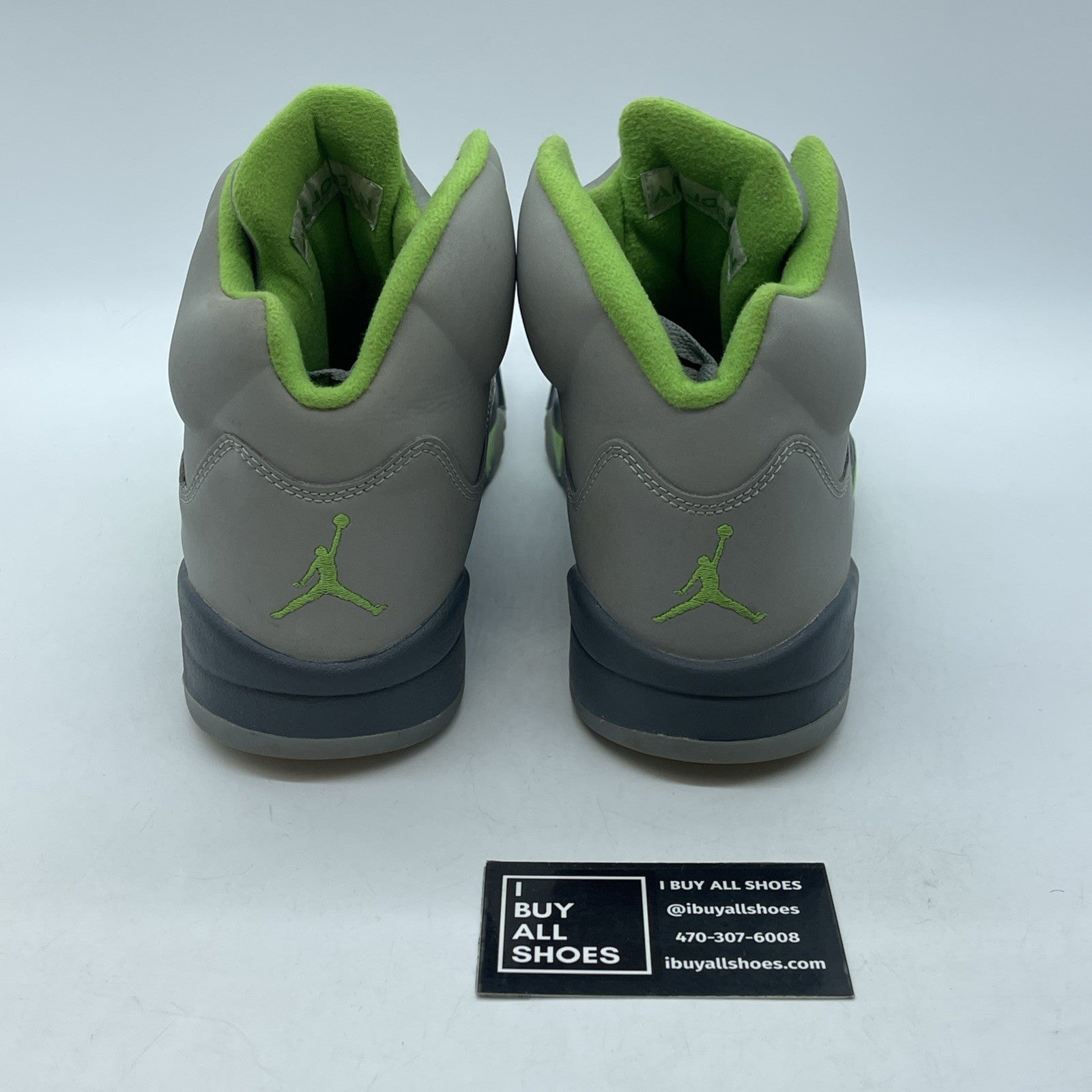 Size 9.5 - Jordan 5 Retro Green Bean Grey Leather (DM9014-003)