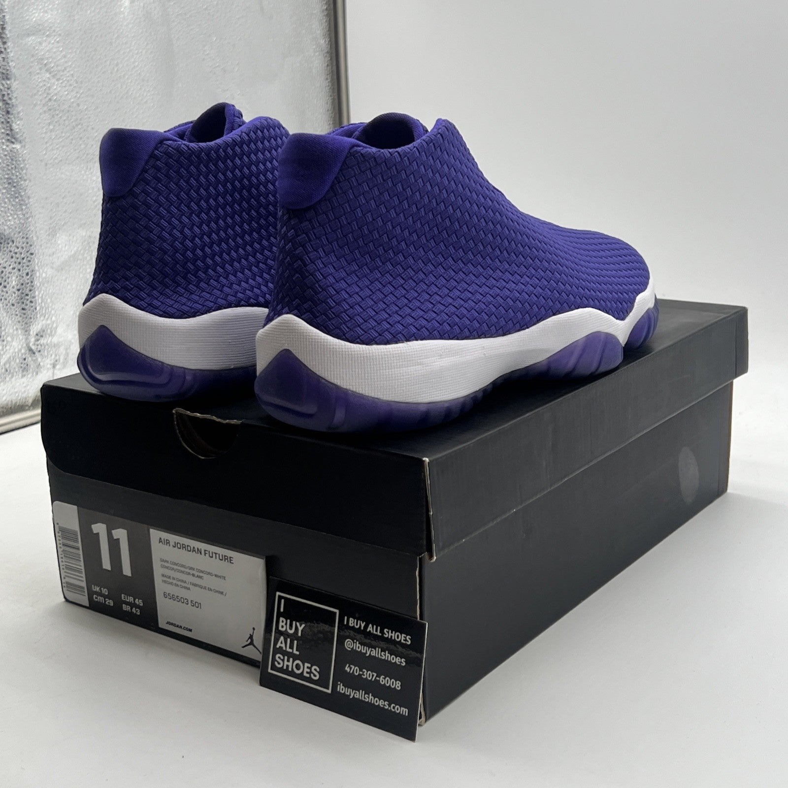 Size 11 - Jordan Future Dark Concord (656503-501)