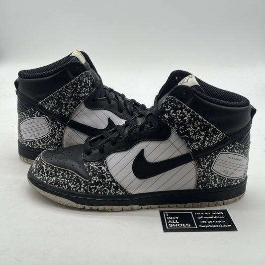 Size 11.5 - Nike Dunk Premium High Nikebook (316923-101)