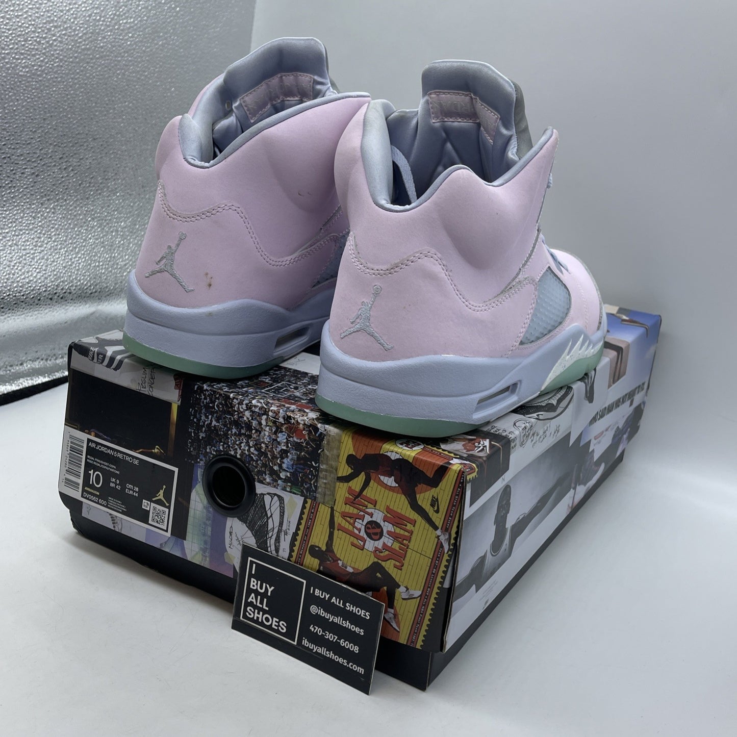 Size 10 - Air Jordan 5 Easter 2022 (DV0562-600)