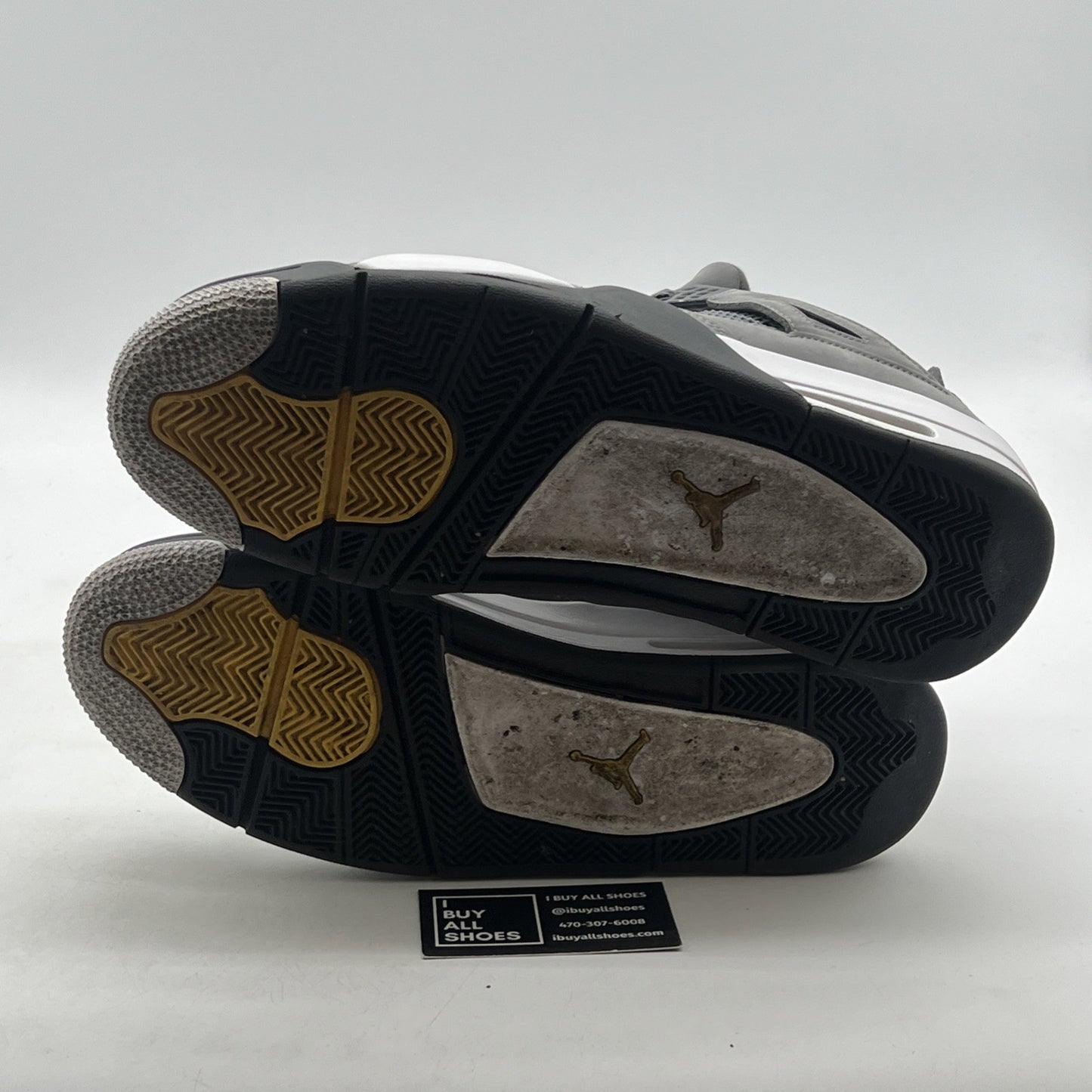 Size 13 - Air Jordan 4 Retro Low Cool Grey (308497-007)