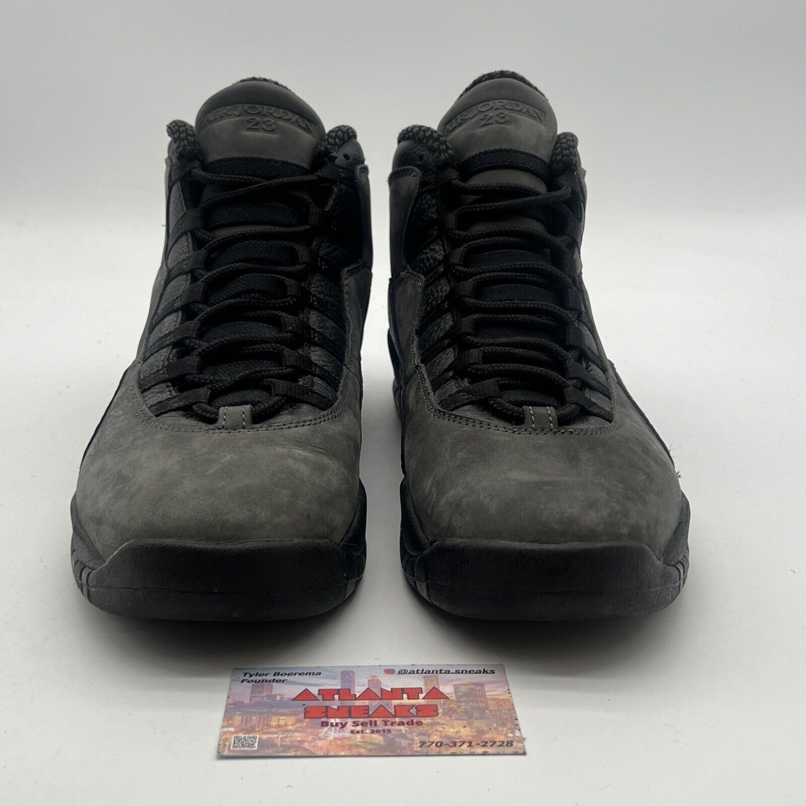 Size 11.5 - Air Jordan 10 Retro 2018 Shadow (310805-002)