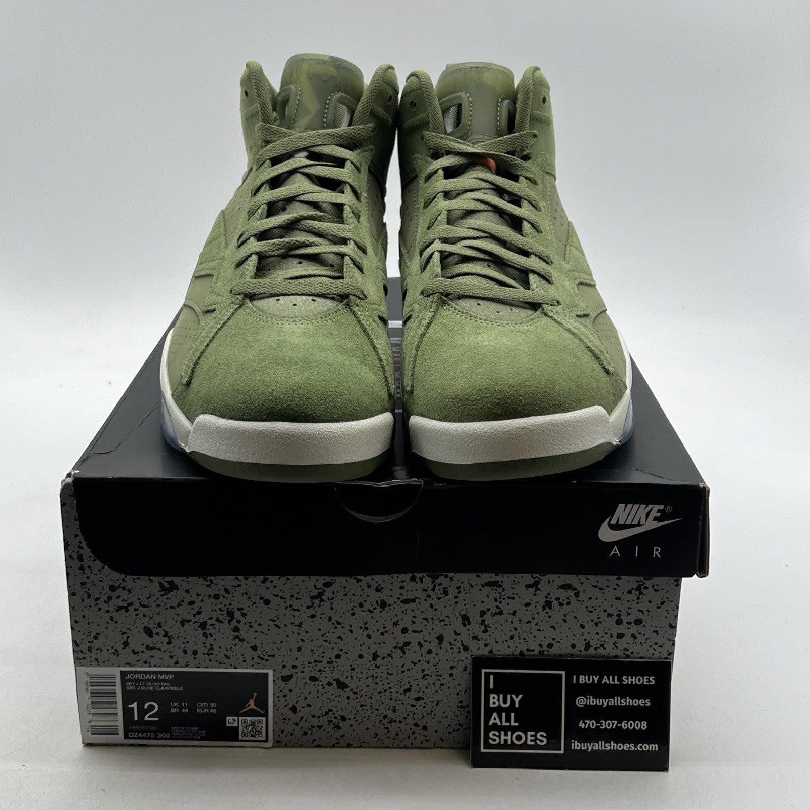 Size 12 - Air Jordan MVP Sky J Light Olive (DZ4475-300)