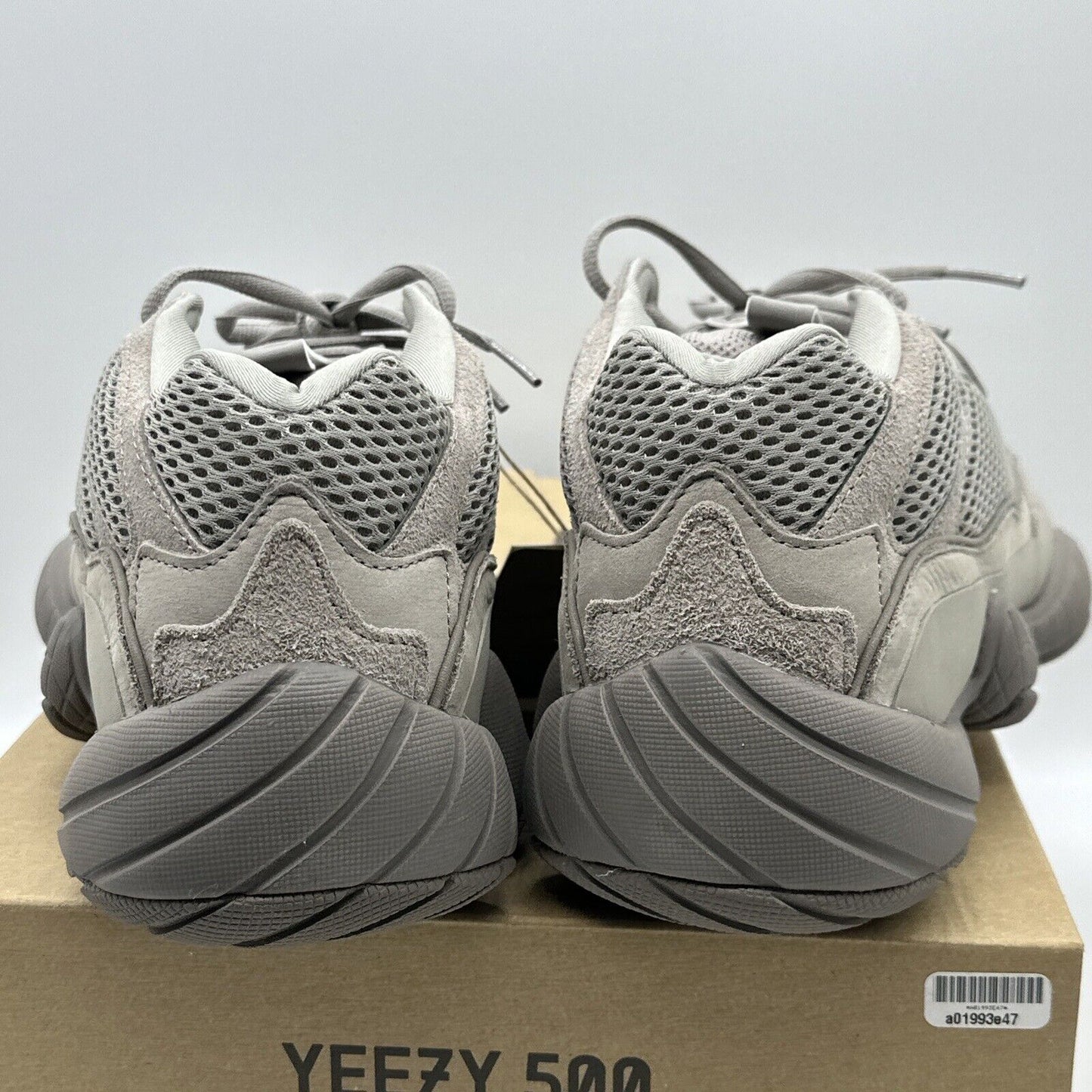 Size 12 - adidas Yeezy 500 Ash Gray - GX3607 Brand New Suede & Mesh OG All