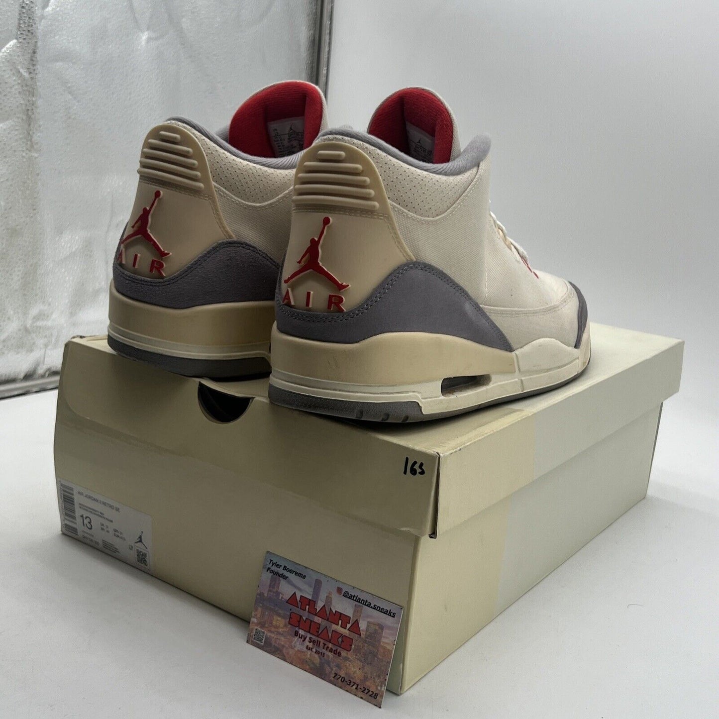 Size 13 - Air Jordan 3 Muslin (DH7139-100)