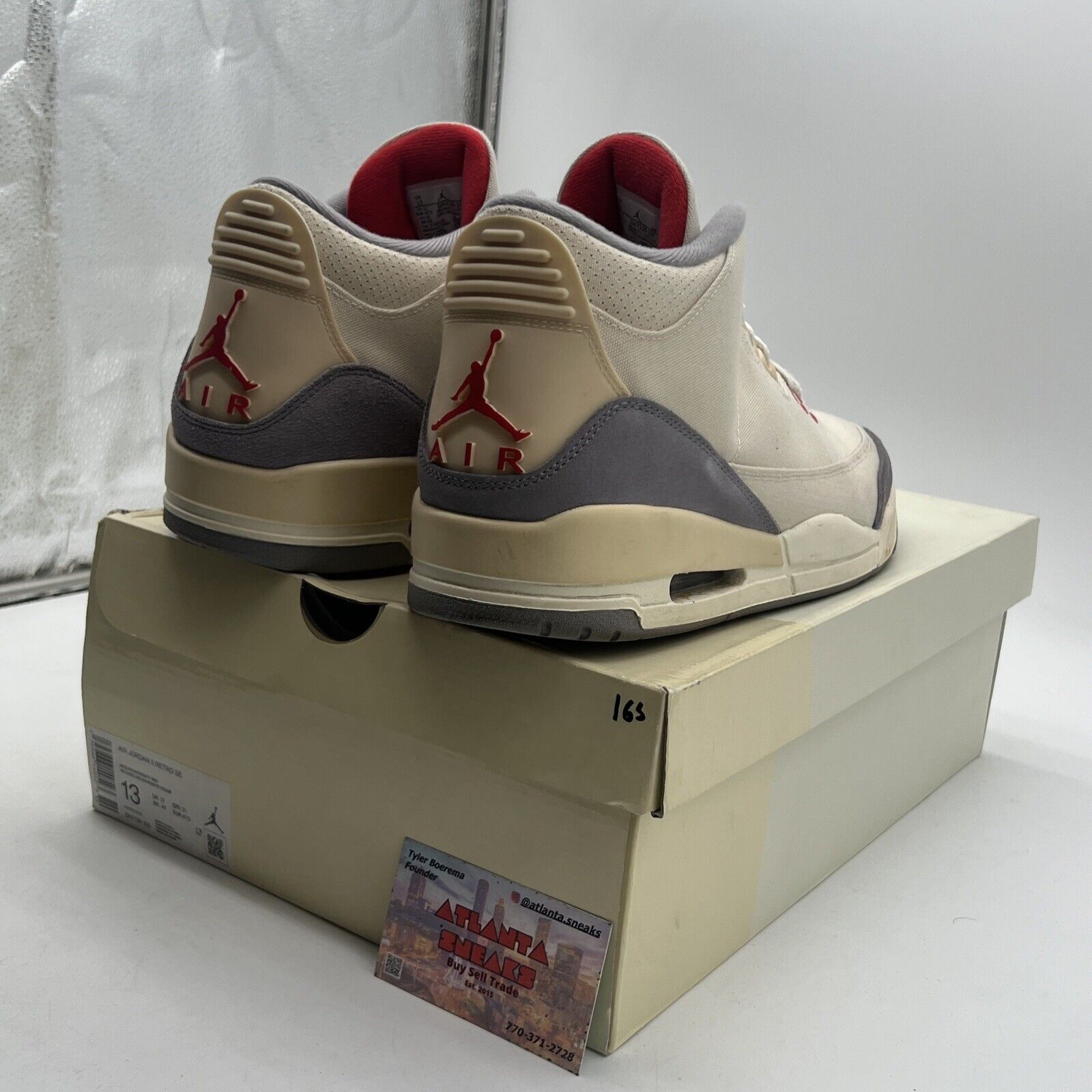 Size 13 - Air Jordan 3 Muslin (DH7139-100)