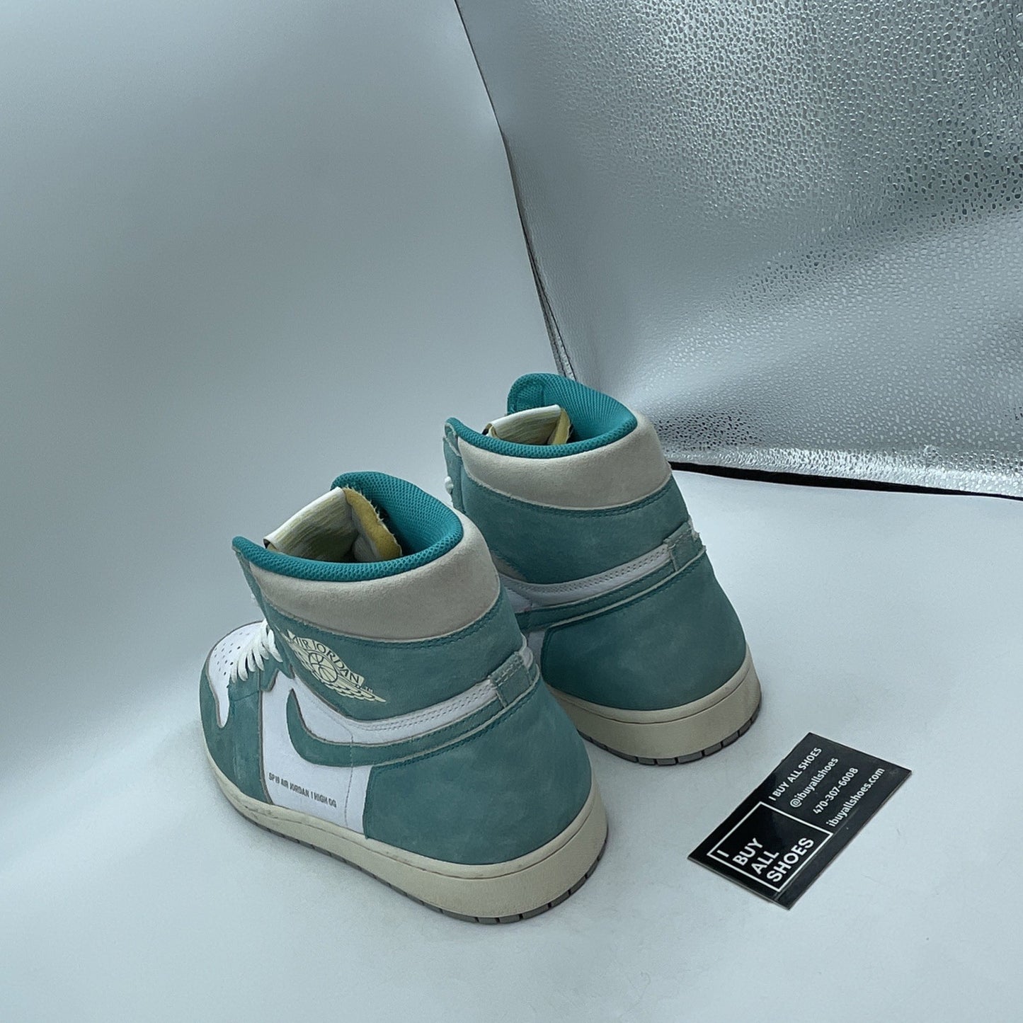 Size 14 - Air Jordan 1 Retro OG High Turbo Green (555088-311)