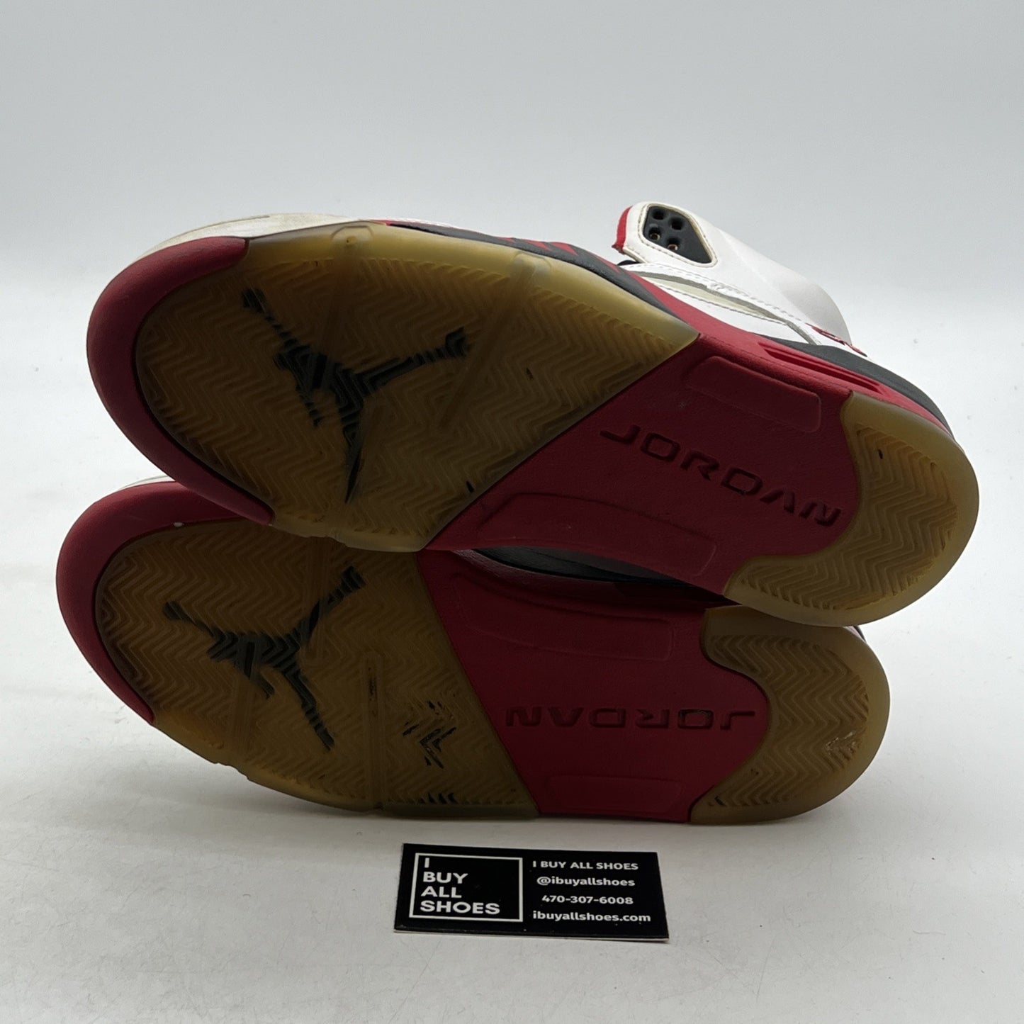 Size 9.5 - Air Jordan 5 Retro 2013 Fire Red (136027-120)