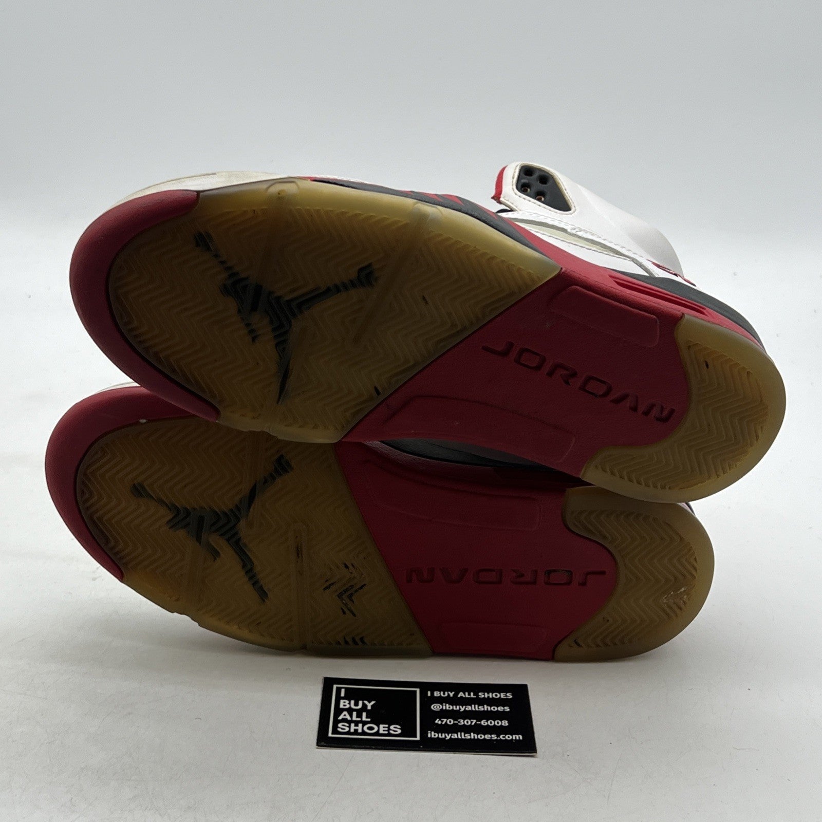 Size 9.5 - Air Jordan 5 Retro 2013 Fire Red (136027-120)