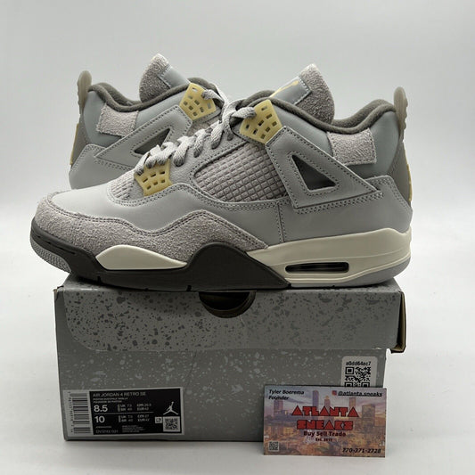 Size 8.5 - Air Jordan 4 Retro SE Low Craft (DV3742-021)