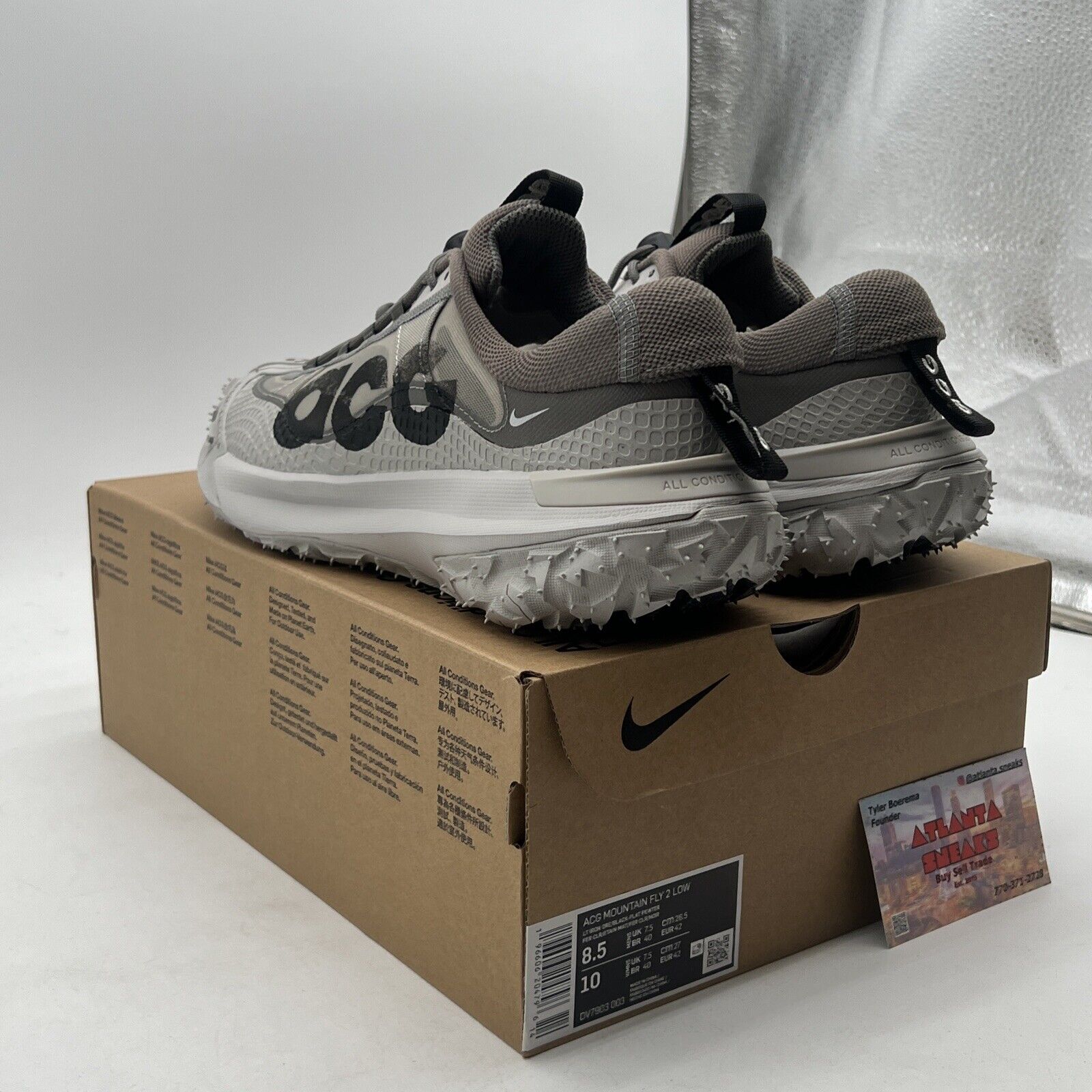 Size 8.5 - Nike ACG Mountain Fly 2 Low Iron Ore (DV7903-003)