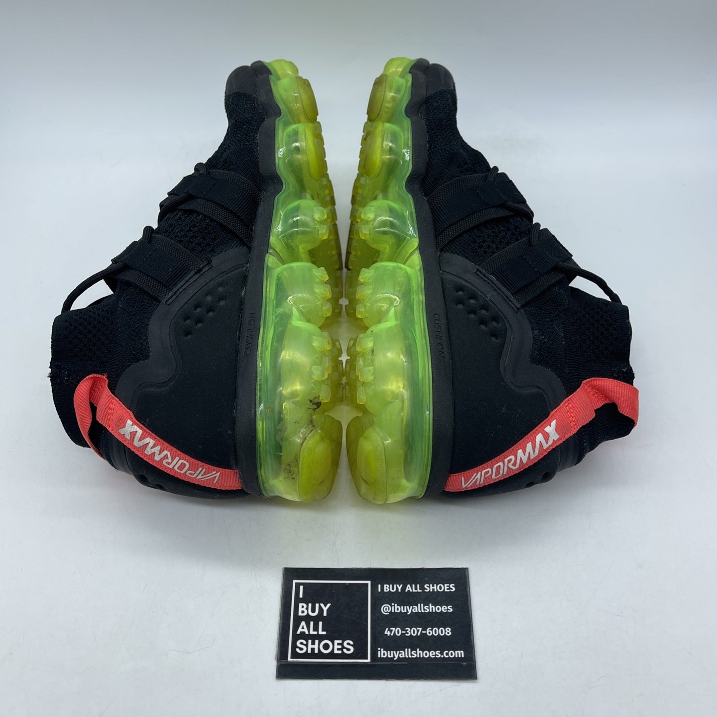 Size 9.5 - Nike Air VaporMax Flyknit Utility Yeezy Black Suede (AH6834-007)