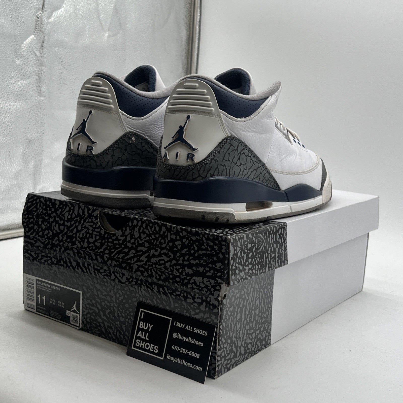 Size 11 - Air Jordan 3 Retro Midnight Navy (CT8532-140)