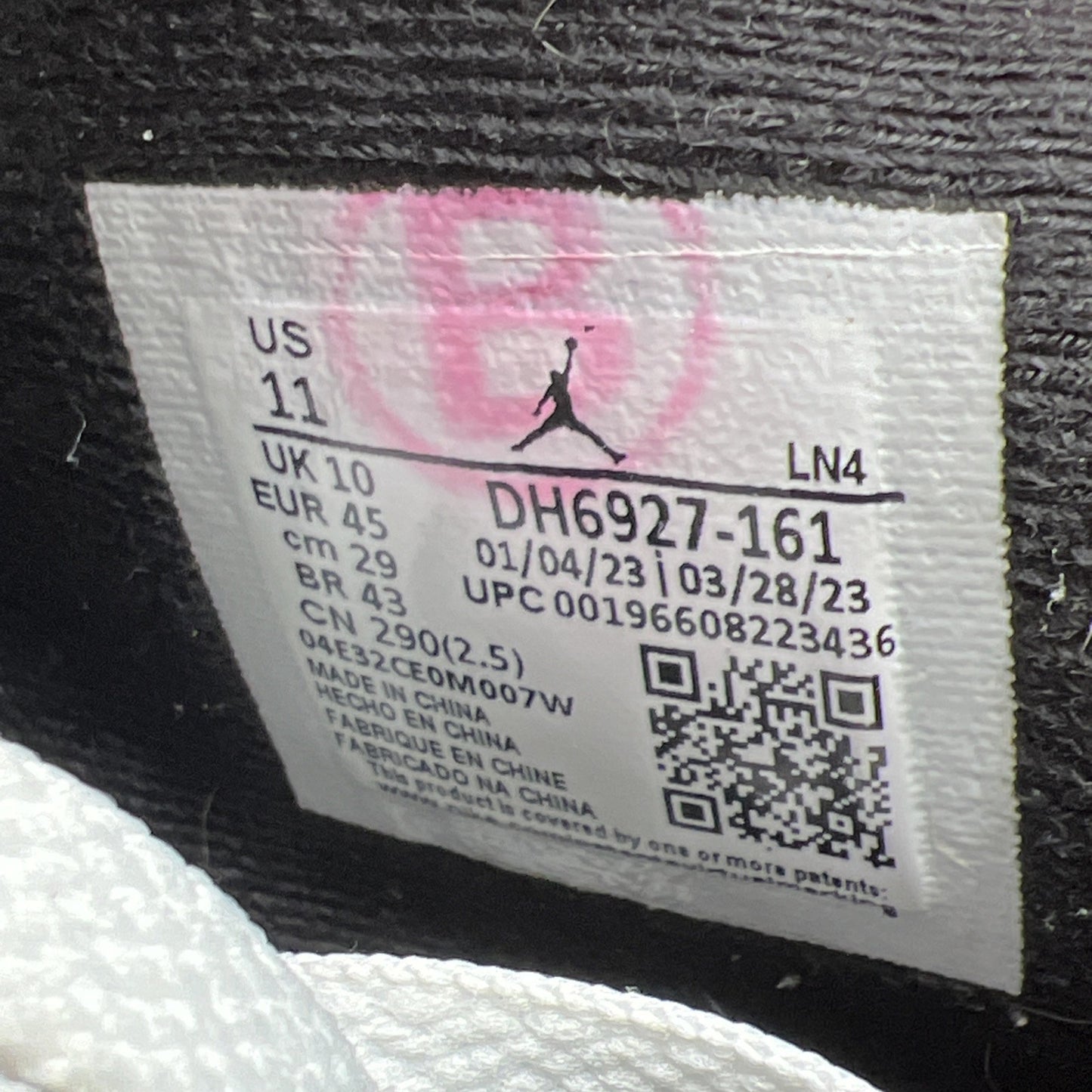 Size 11 - Air Jordan 4 Retro Mid Red Cement (DH6927-161)