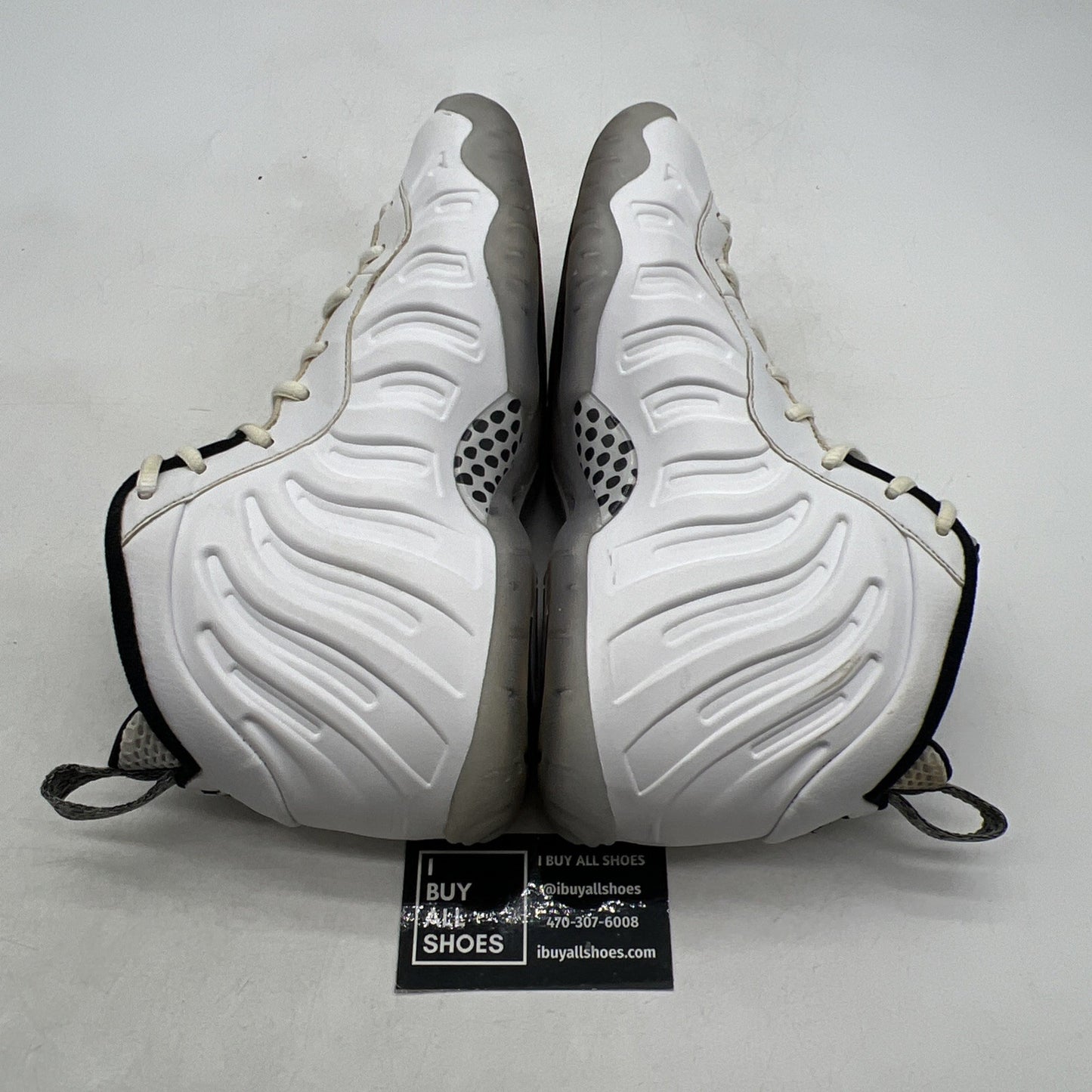 Size 7Y - Nike Posite One White Ice Foamposite 2017 (644791-102)