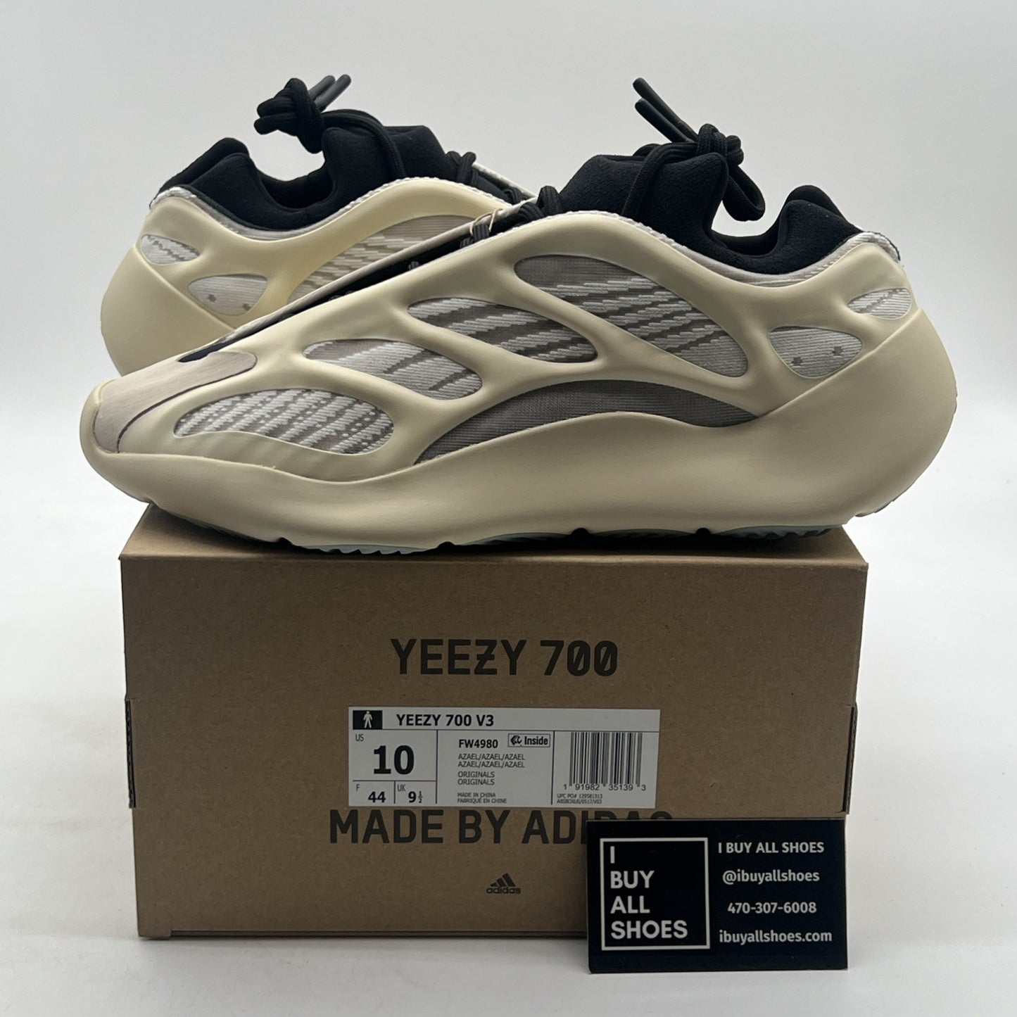 Size 10 - adidas Yeezy Boost 700 V3 Azael (FW4980)