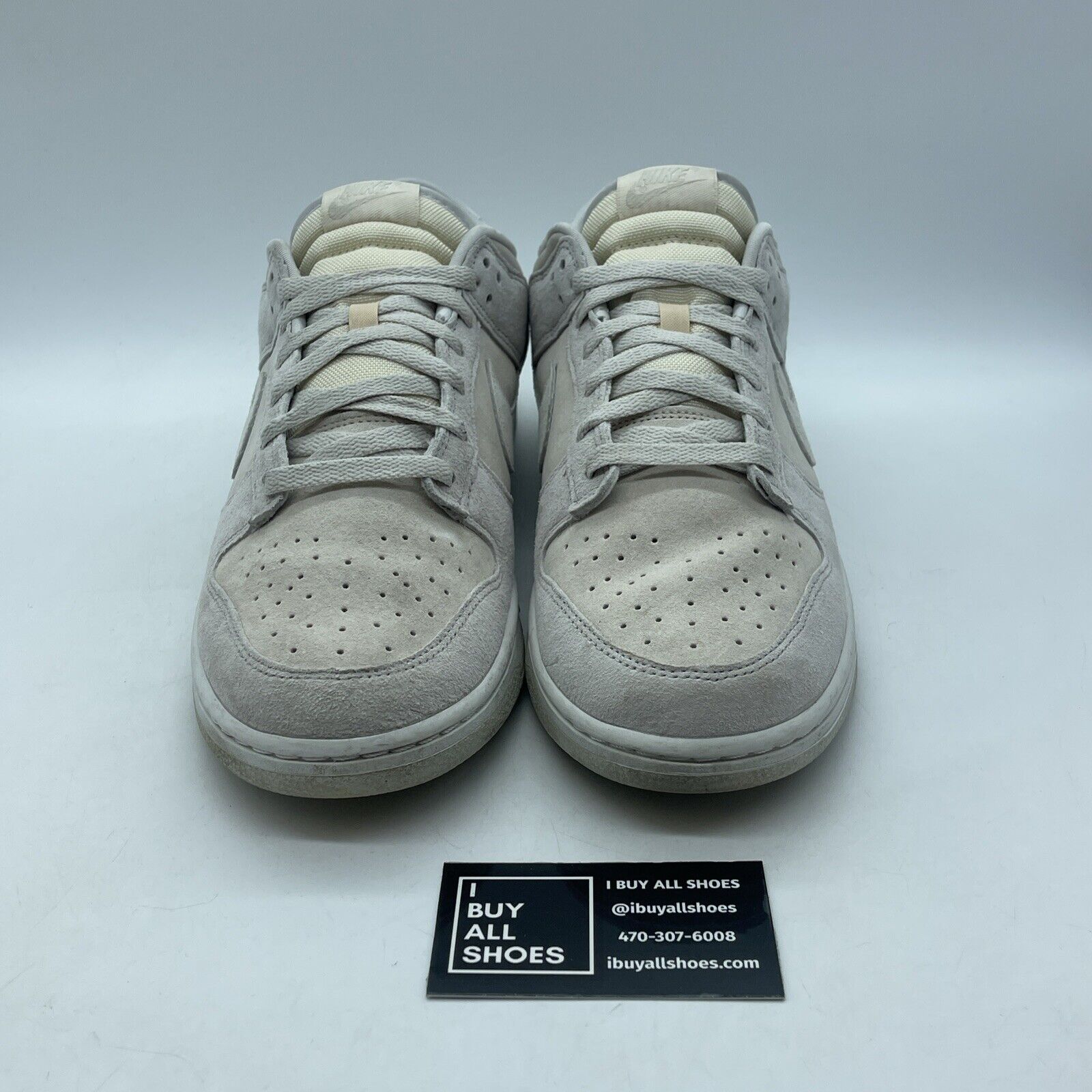 Size 12 - Nike Dunk Premium Low Vast Grey Suede (DD8338-001)
