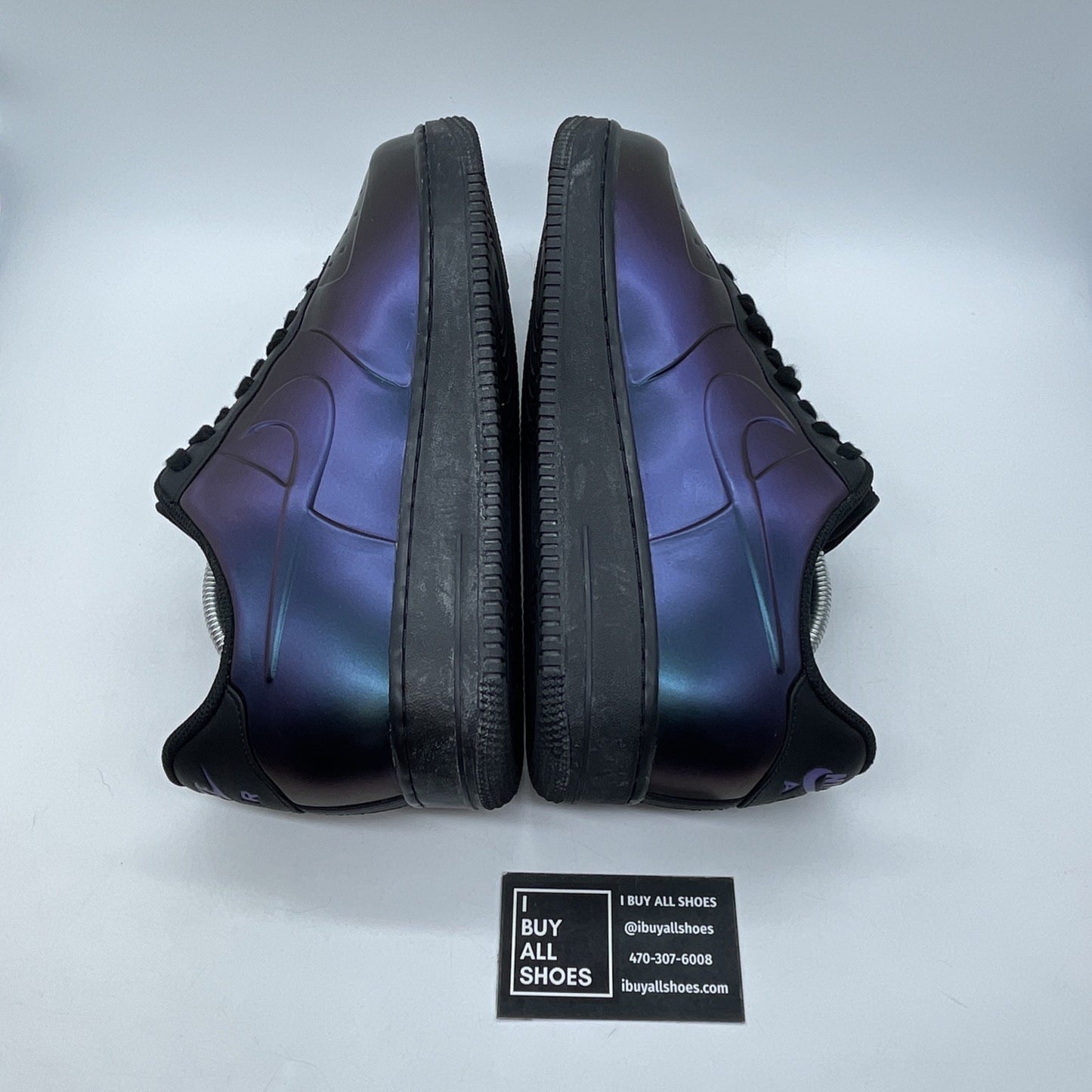 Size 11 - Nike Air Force 1 Foamposite Pro Court Purple Leather (AJ3664-500)