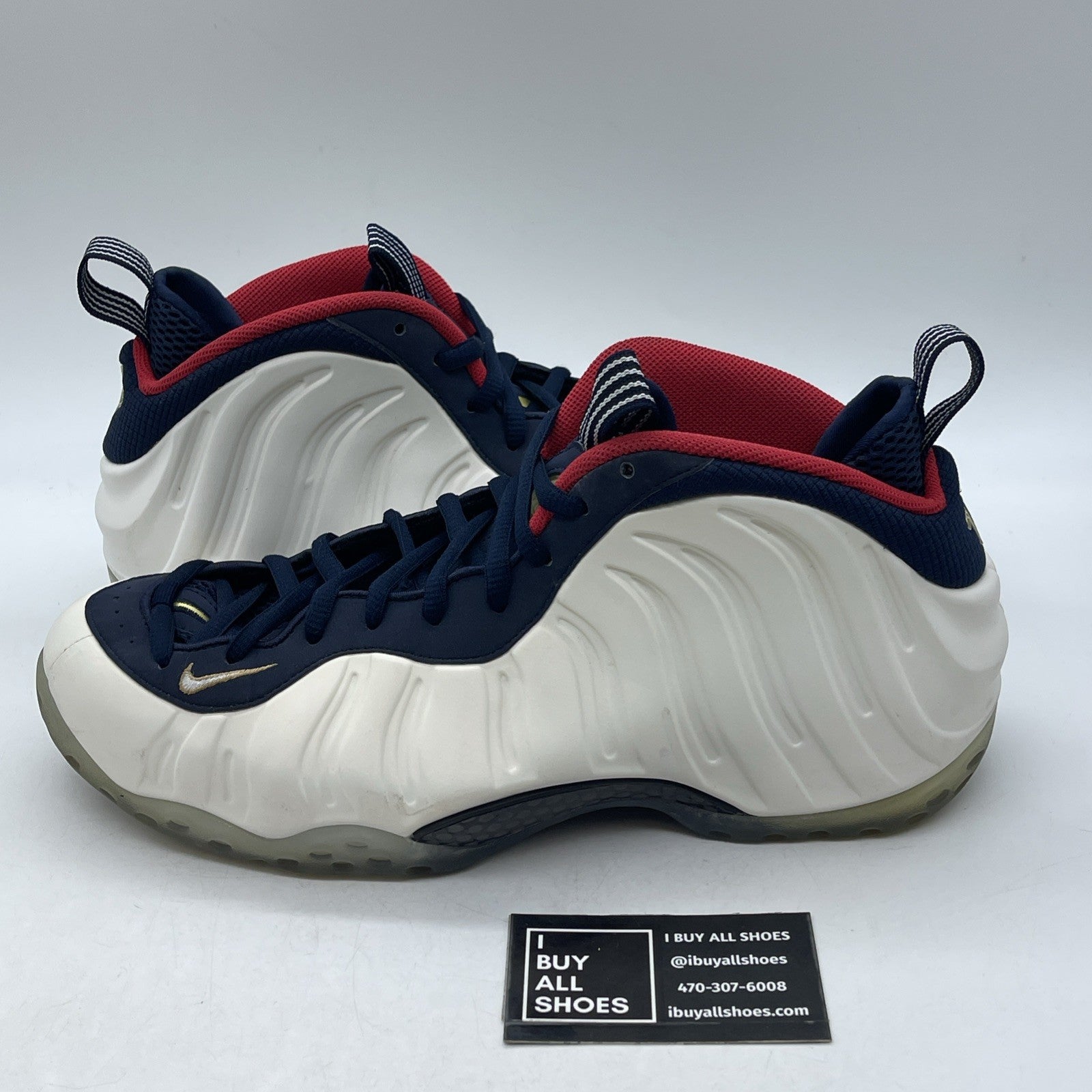 Size 11.5 - Nike Air Foamposite One PRM Olympic (575420-400)
