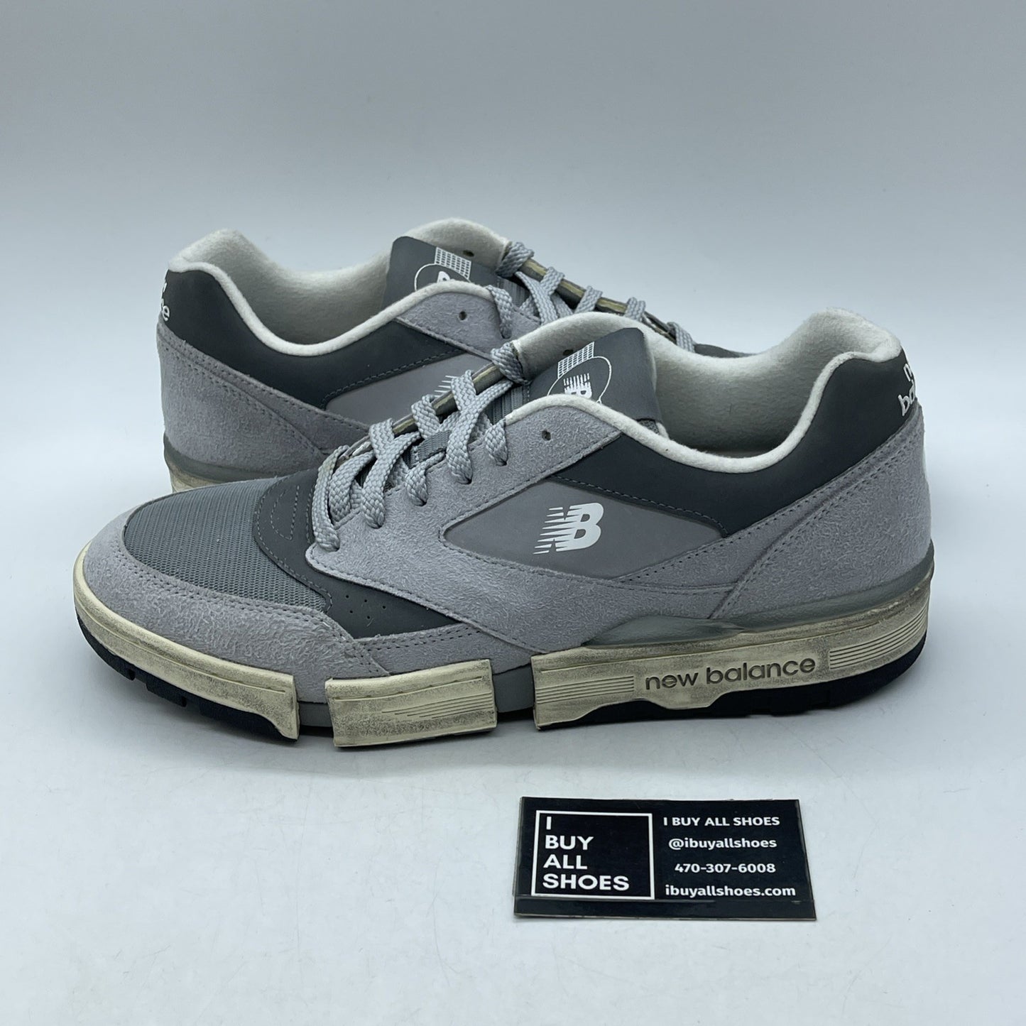 Size 12 - New Balance MSFTSrep x 0.01 Grey (CTJSGR)