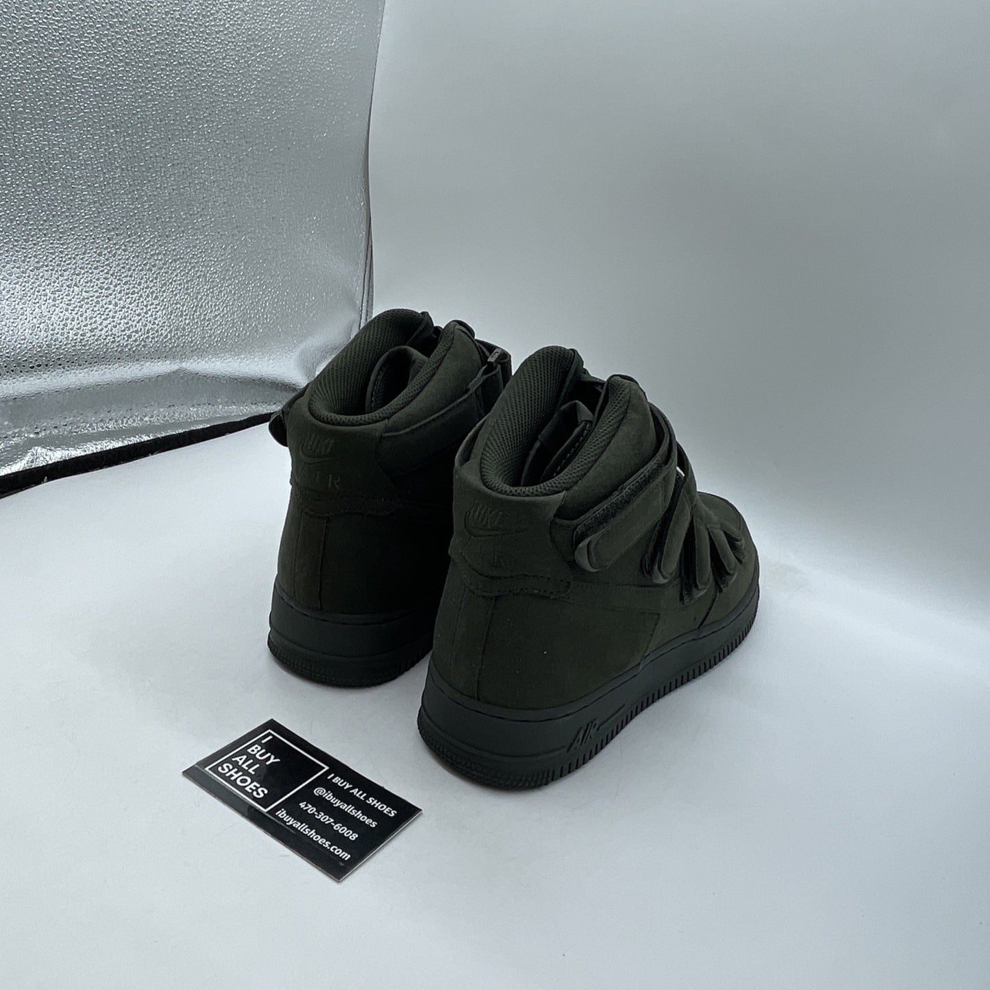 Size 11 - Nike Billie Eilish x Air Force 1 '07 SP High Sequoia (DM7926-300)