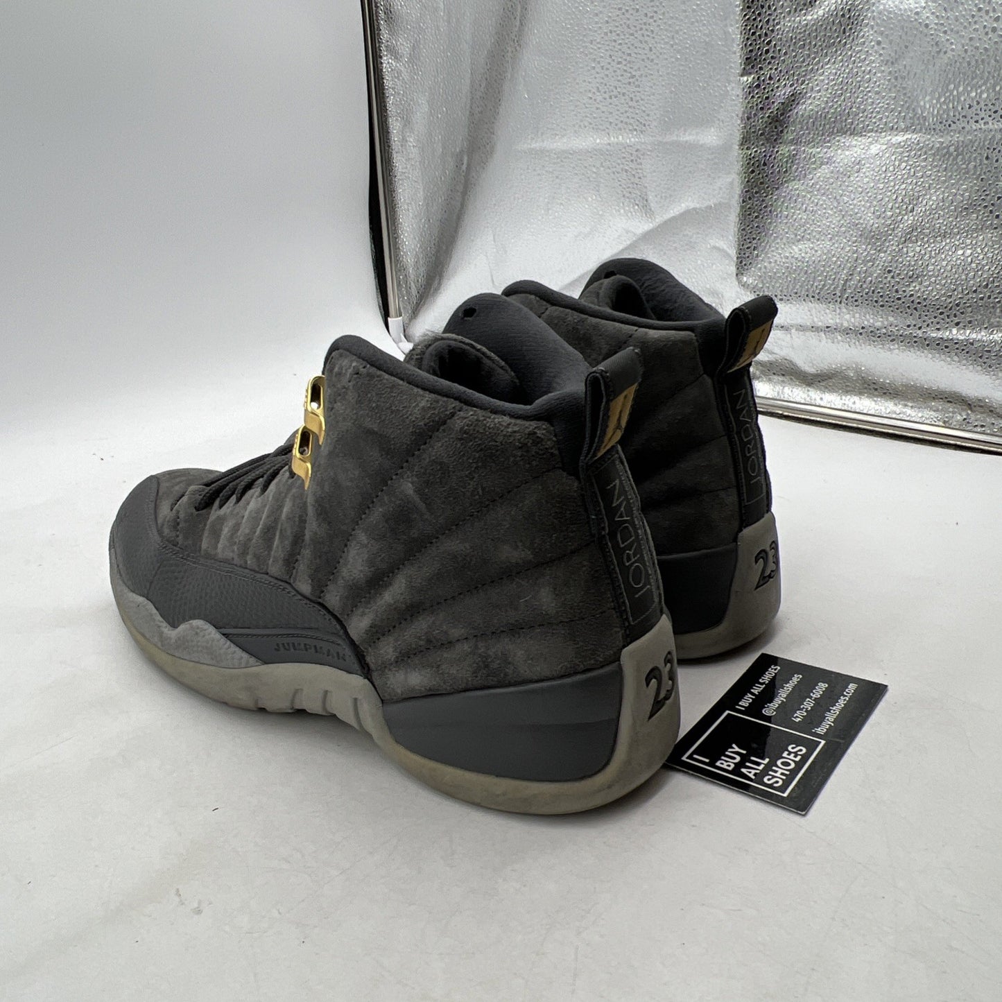 Size 10 - Air Jordan 12 Retro Dark Grey (130690-005)