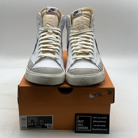Size 13 - Nike Blazer '77 Mid Washed Denim (FN6877-100)