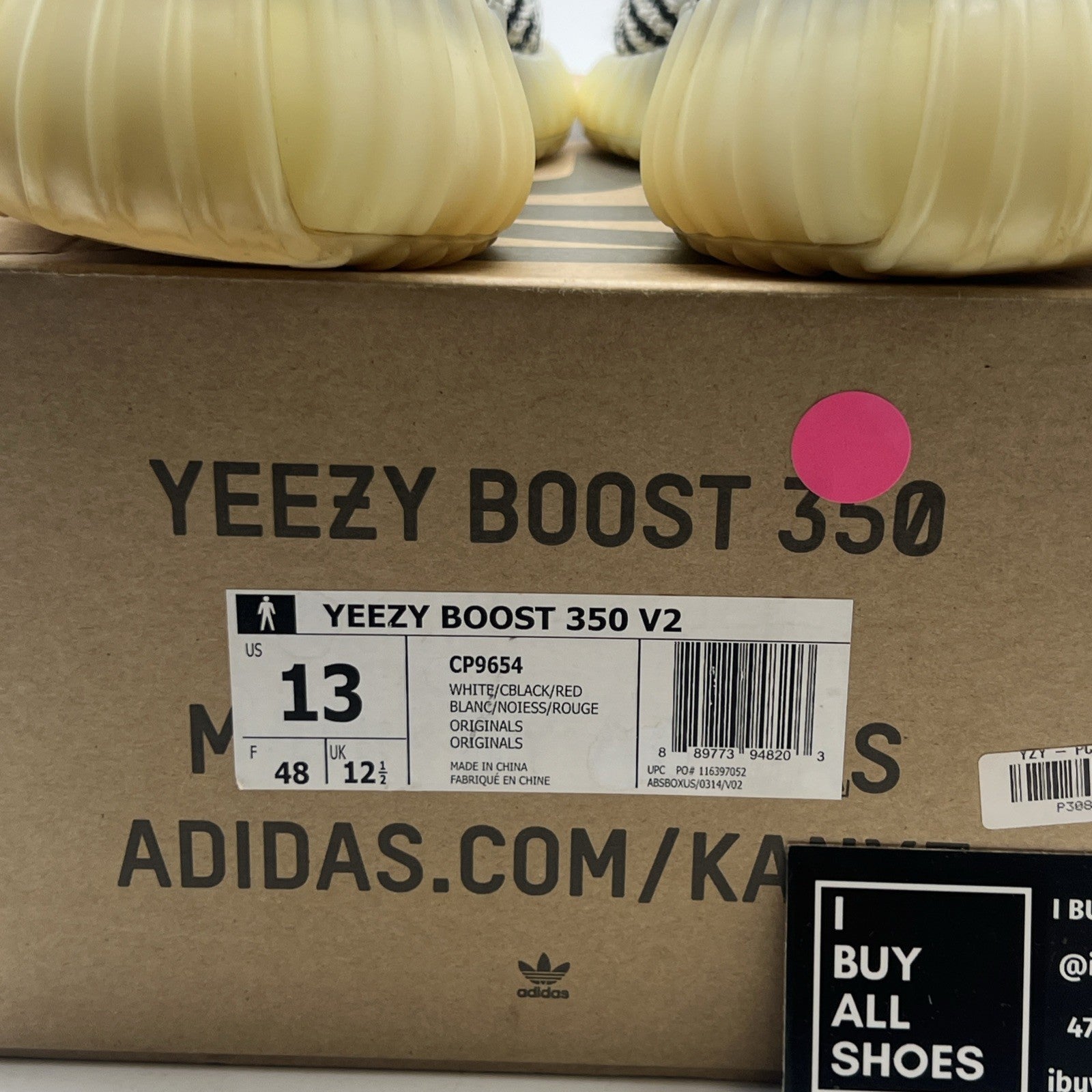 Size 13 - adidas Yeezy Boost 350 V2 Low Zebra (CP9654)