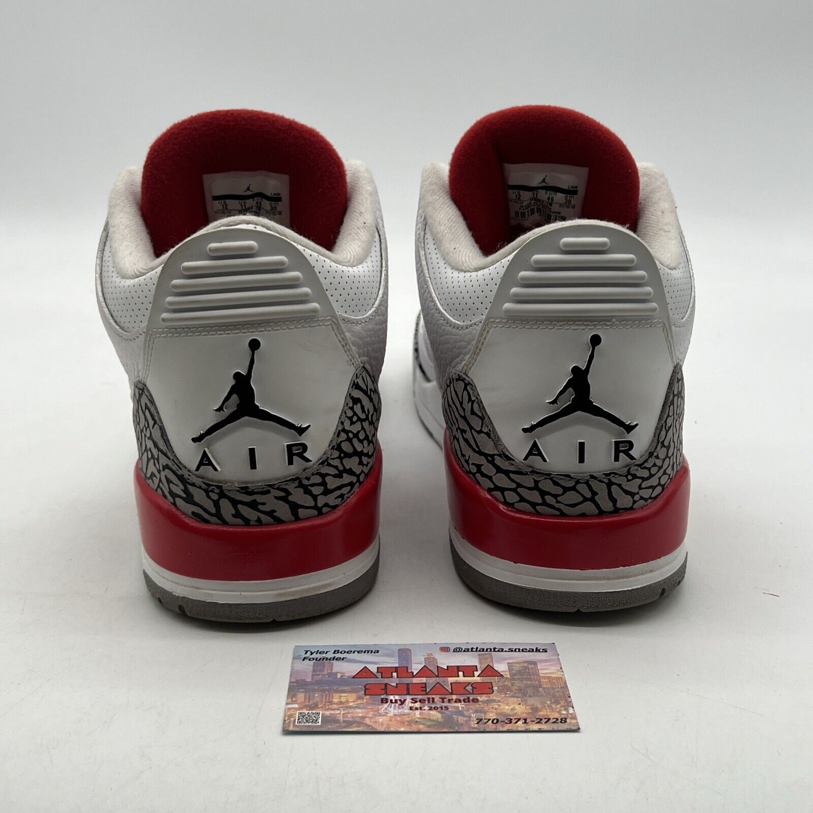 Size 12 - Air Jordan 3 Retro Hall of Fame 2018 (136064-116)