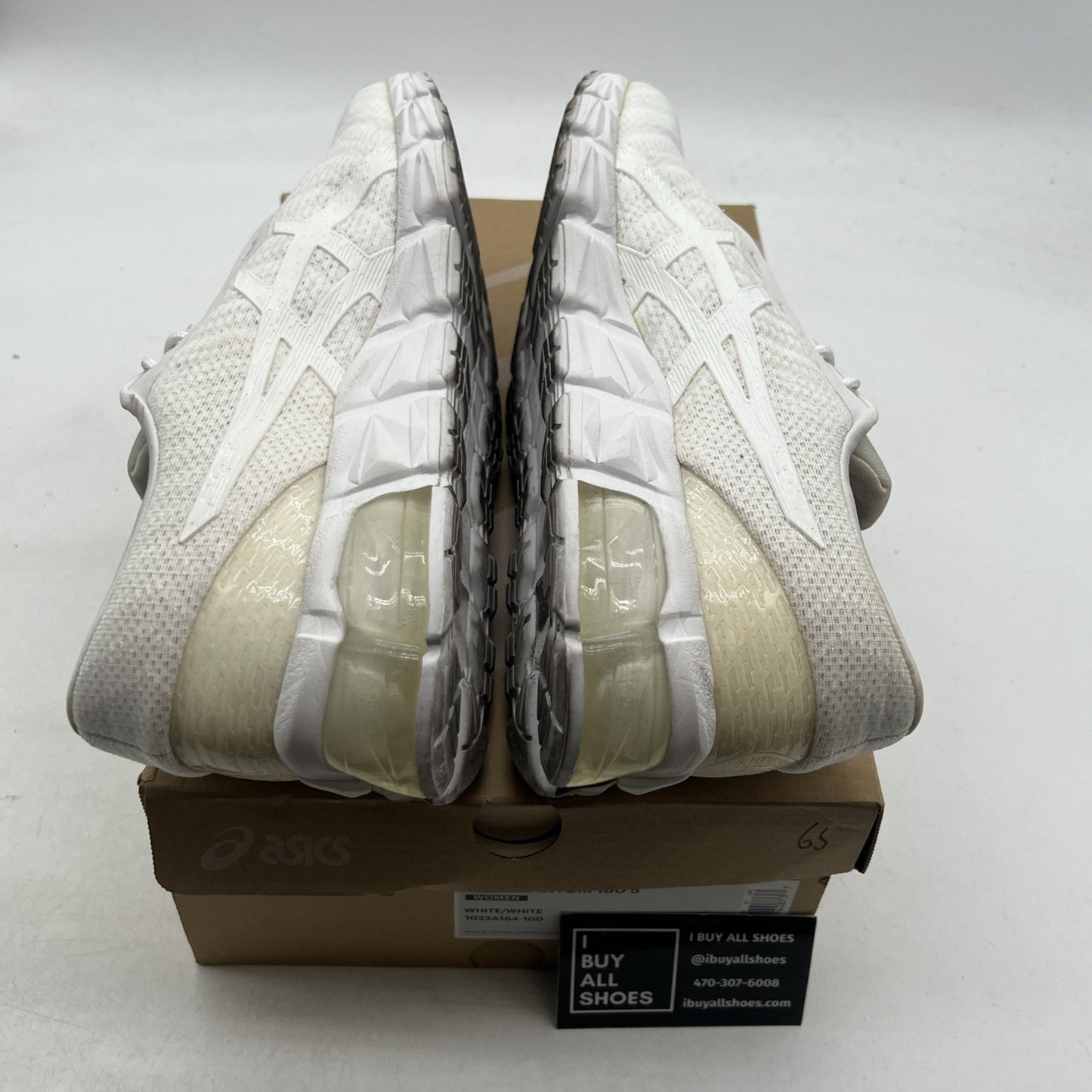 Size 12 - Asics Gel Quantum 180 5 White W (1022A164-100)