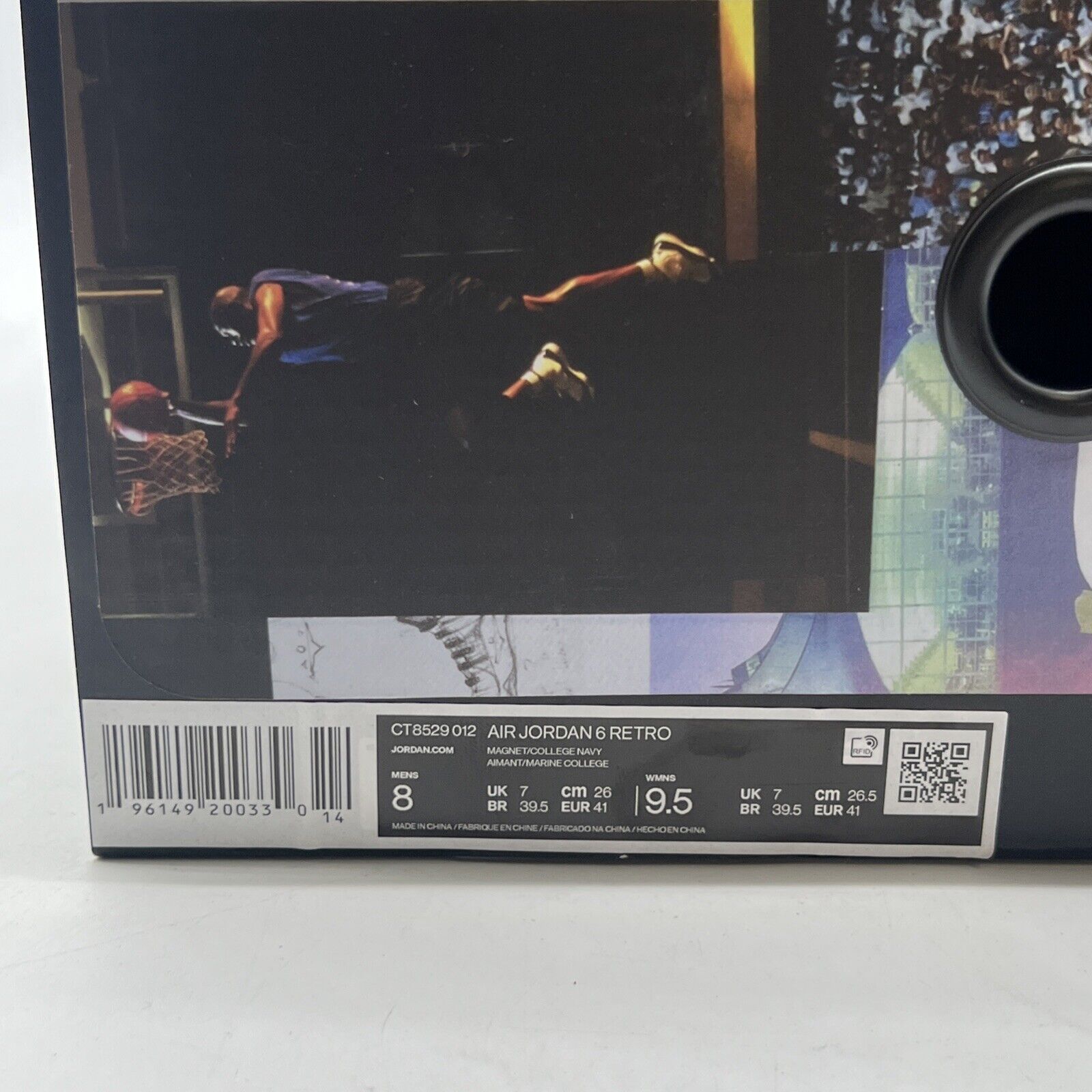 Size 8 - Air Jordan 6 Retro Mid Georgetown (CT8529-012)