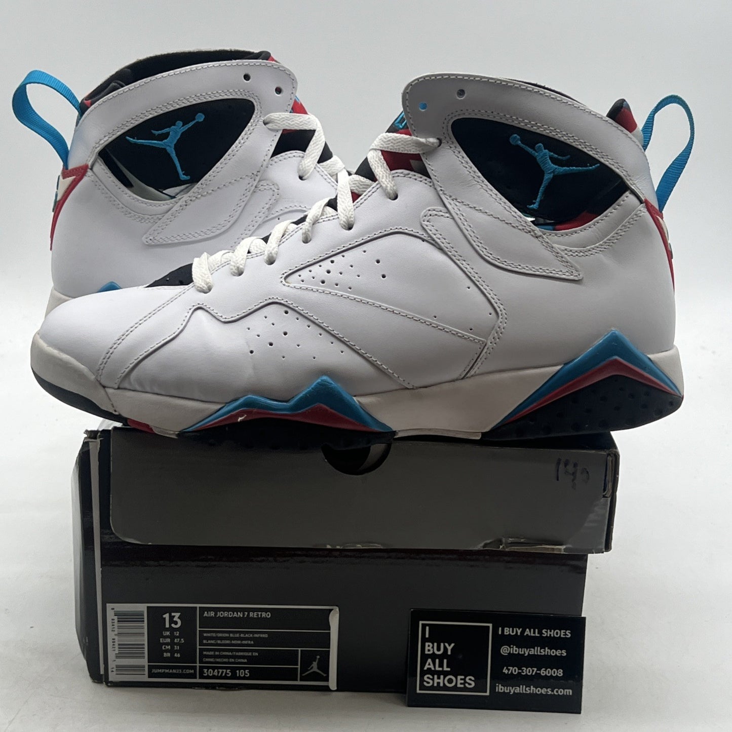 Size 13 - Air Jordan 7 Retro Orion (304775-105)