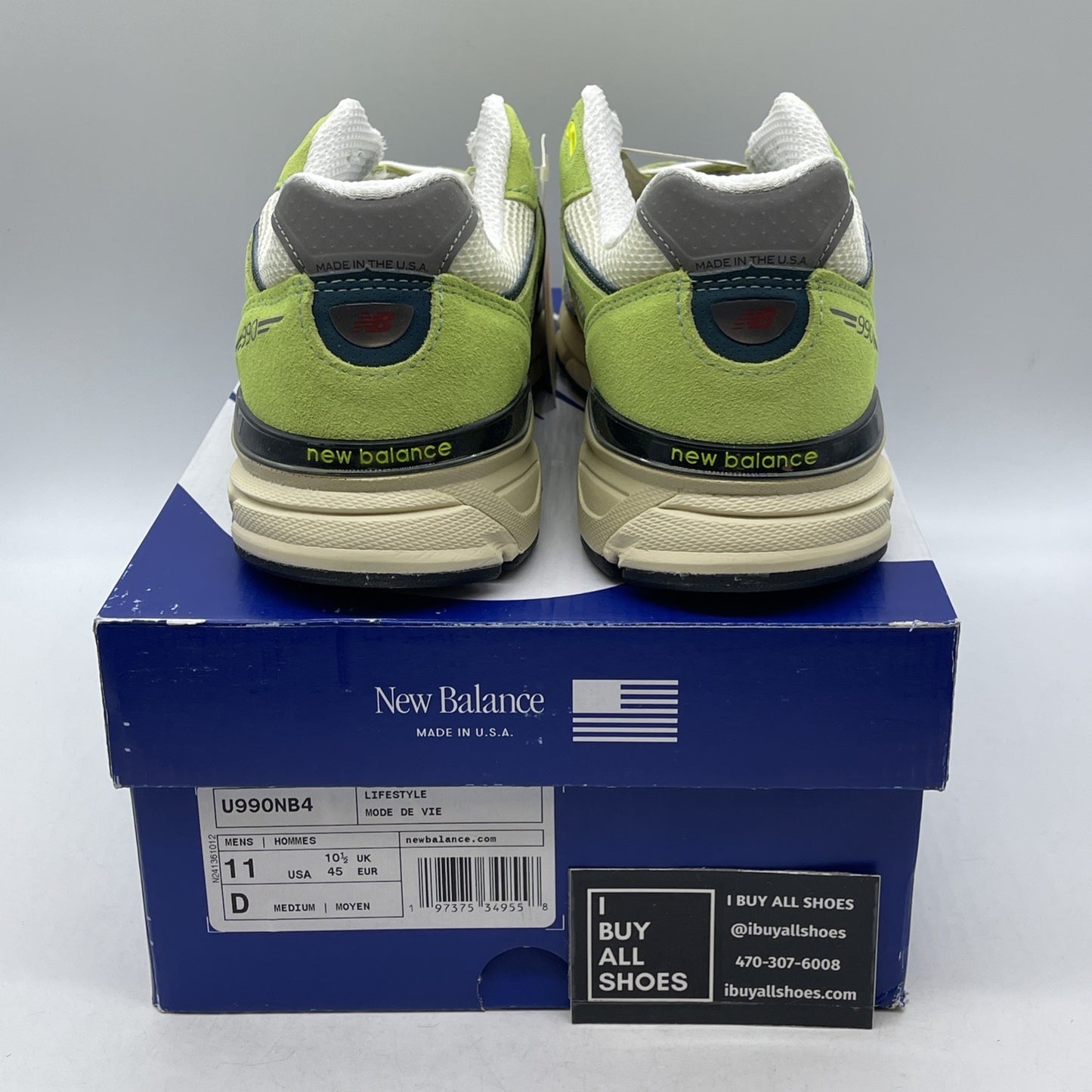 Size 11 - New Balance 990V4 Hi-Lite (U99ONB4)