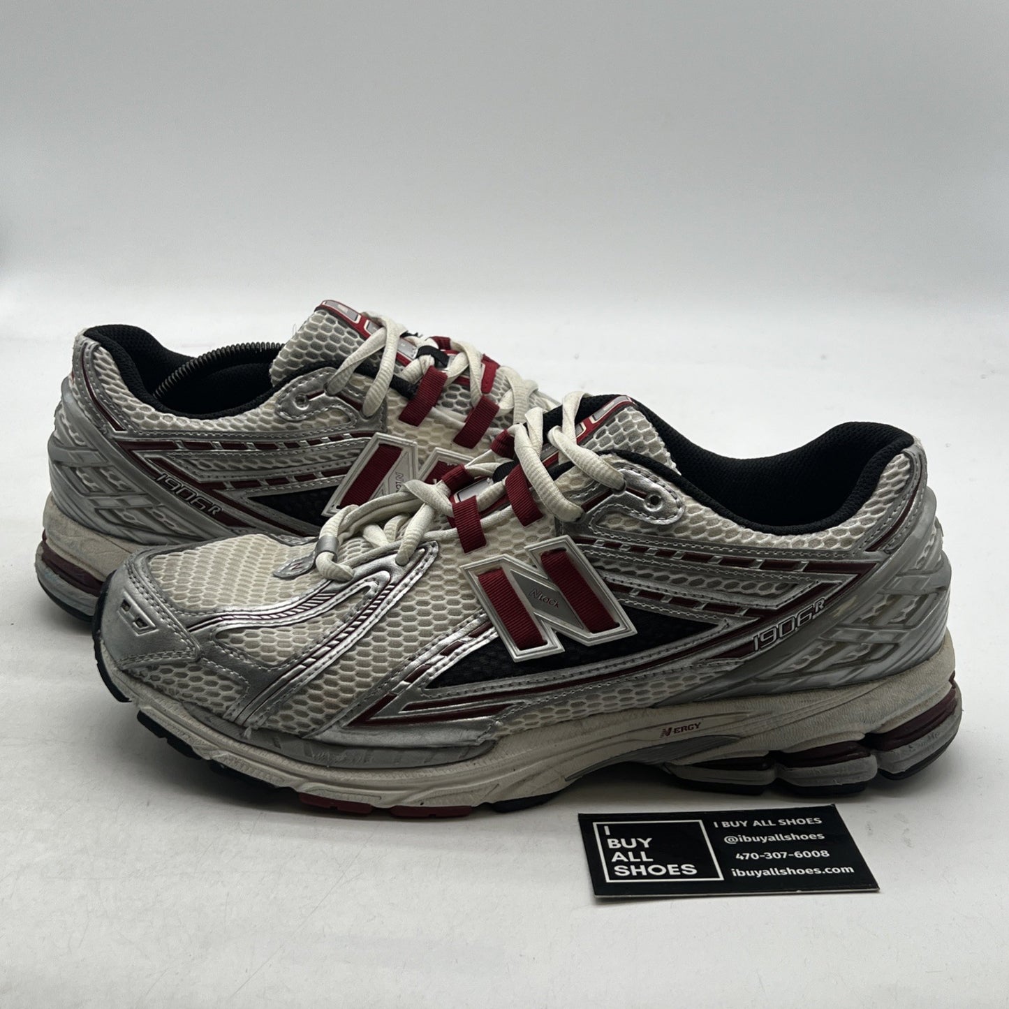 Size 12 - New Balance 1906R Silver Classic Crimson (M1906REA)