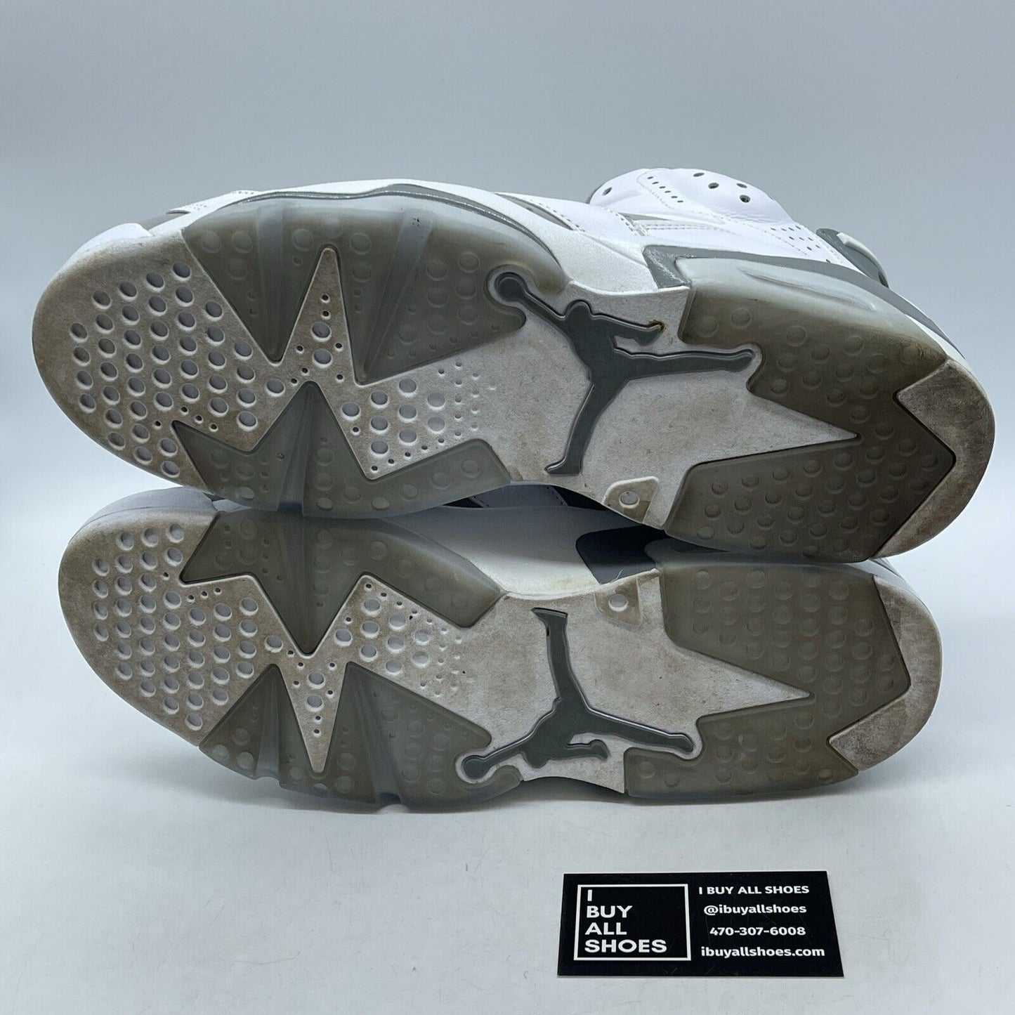 Size 12 - Jordan 6 Retro Low Cool Grey Suede White Leather (CT8529-100)