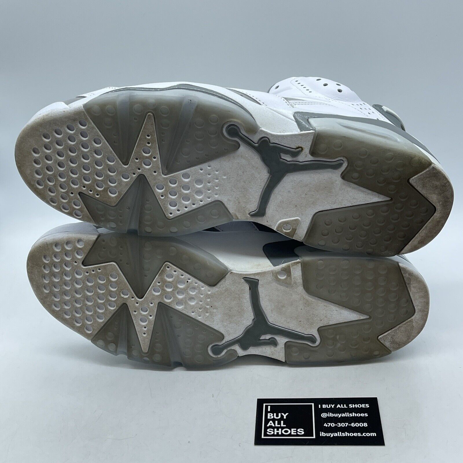 Size 12 - Jordan 6 Retro Low Cool Grey Suede White Leather (CT8529-100)