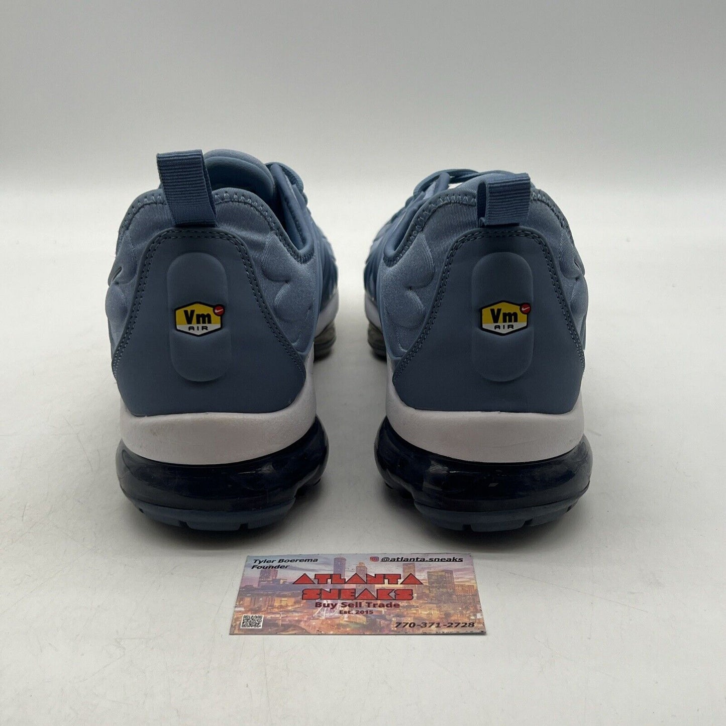 Size 12 - Nike Air VaporMax Plus Work Blue White (924453-402)