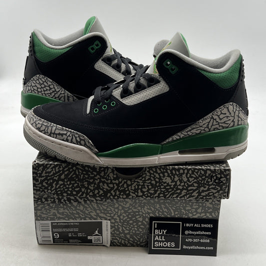 Size 9 - Air Jordan 3 Retro Mid Pine Green (CT8532-030)