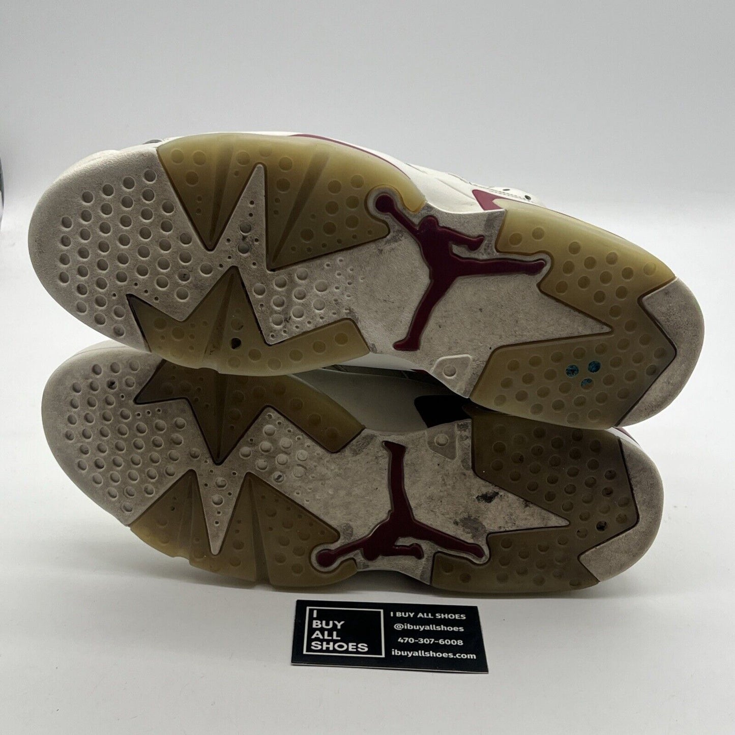Size 11 - Air Jordan 6 Retro 2015 Maroon (384664-116)