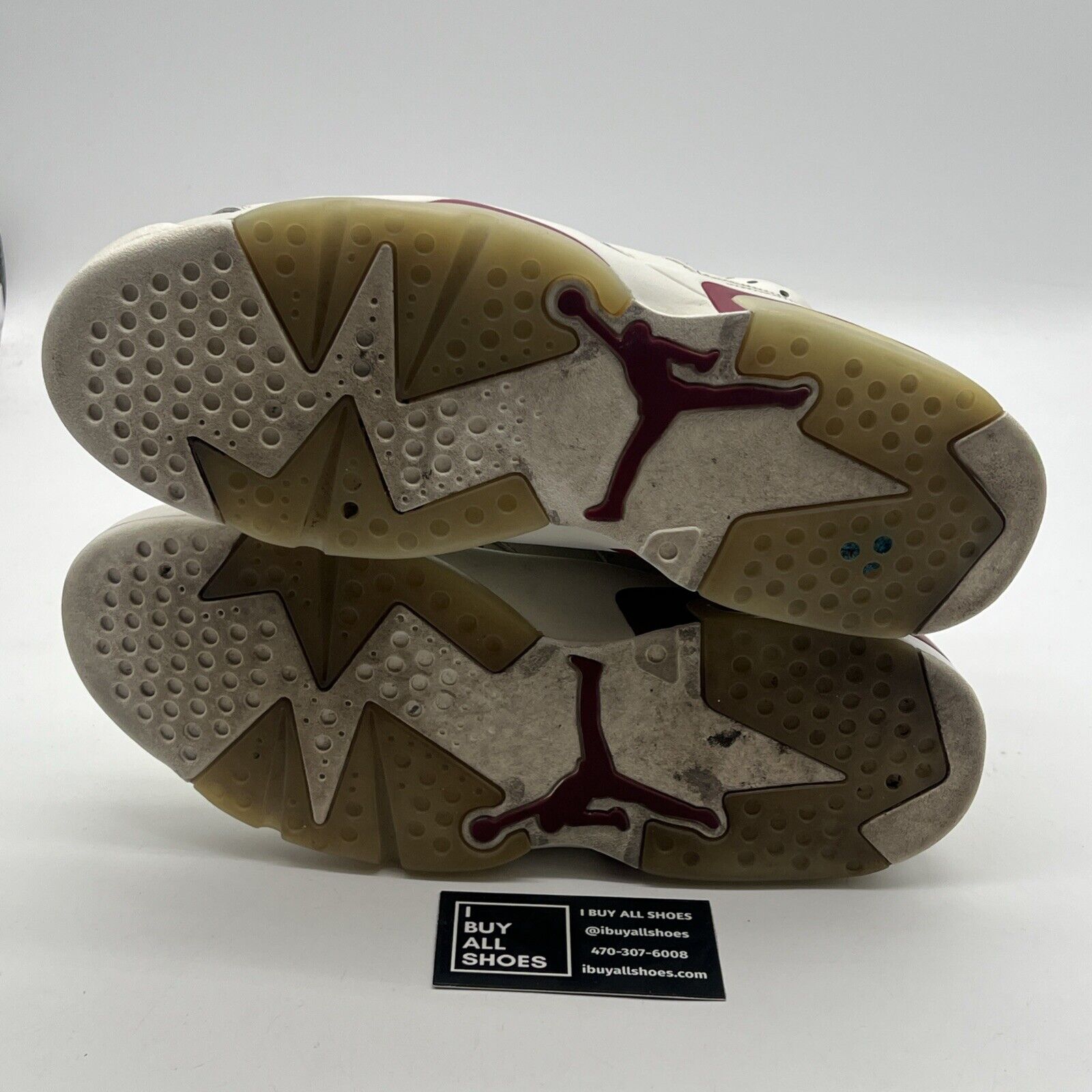 Size 11 - Air Jordan 6 Retro 2015 Maroon (384664-116)