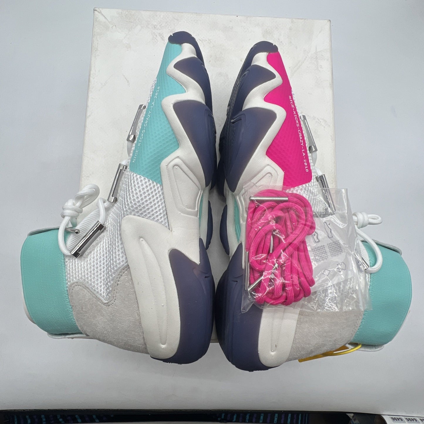 Size 10.5 - adidas Nice Kicks x Crazy 8 ADV White Lined Emerald (DB1788)