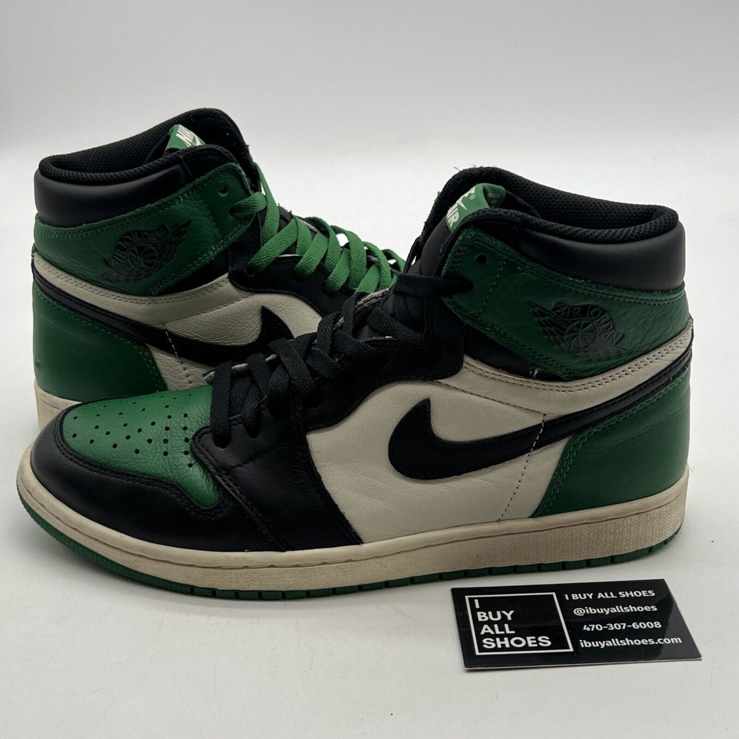 Size 10.5 - Air Jordan 1 Retro High OG Pine Green 2018 (555088-302)