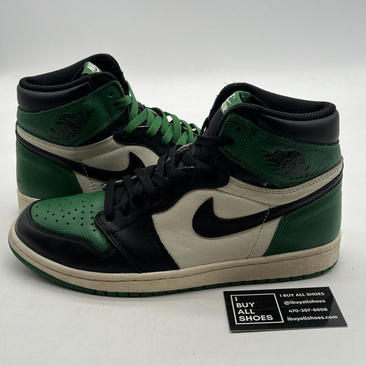Size 10.5 - Air Jordan 1 Retro High OG Pine Green 2018 (555088-302)