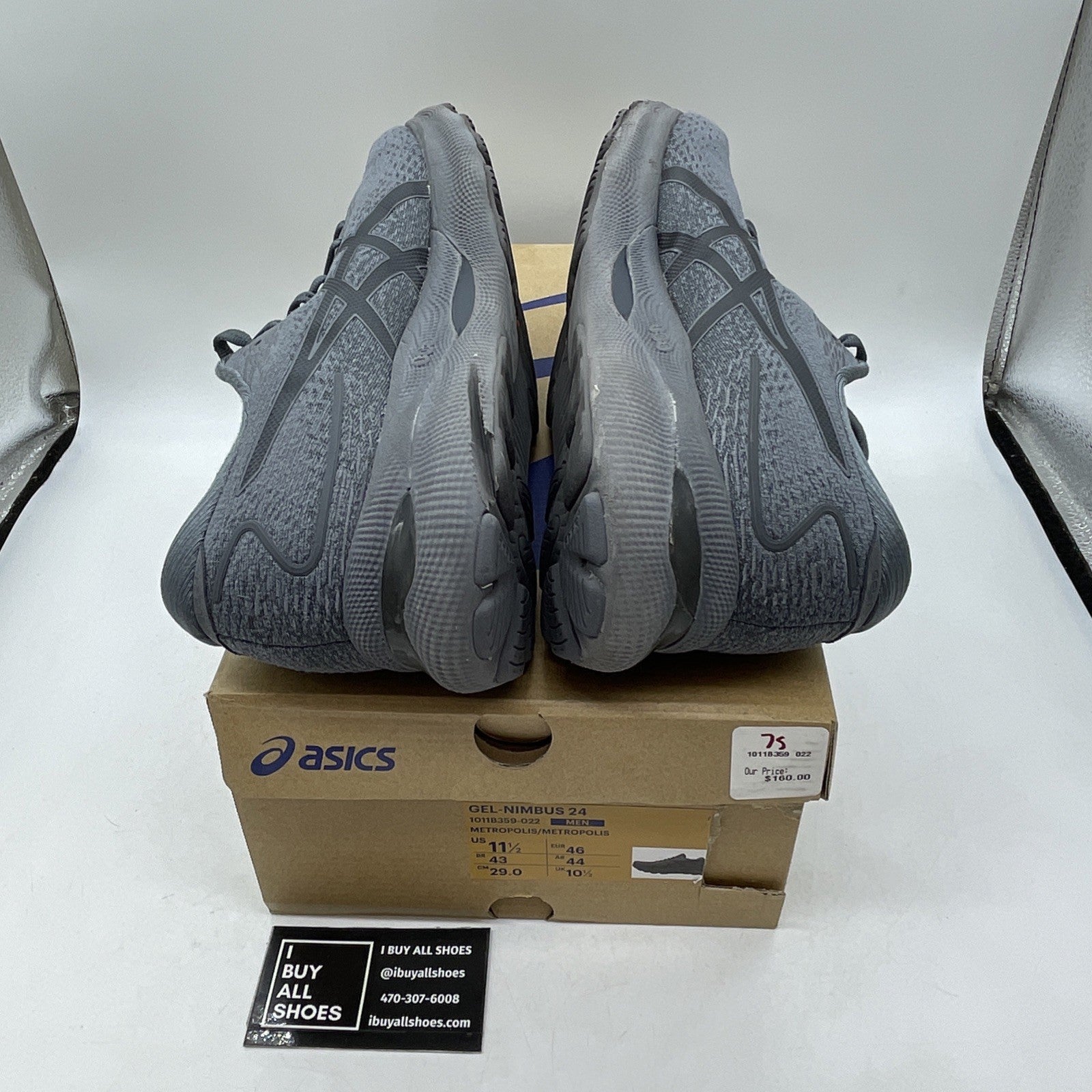 Size 11.5 - Asics Gel-Nimbus 24 Metropolis